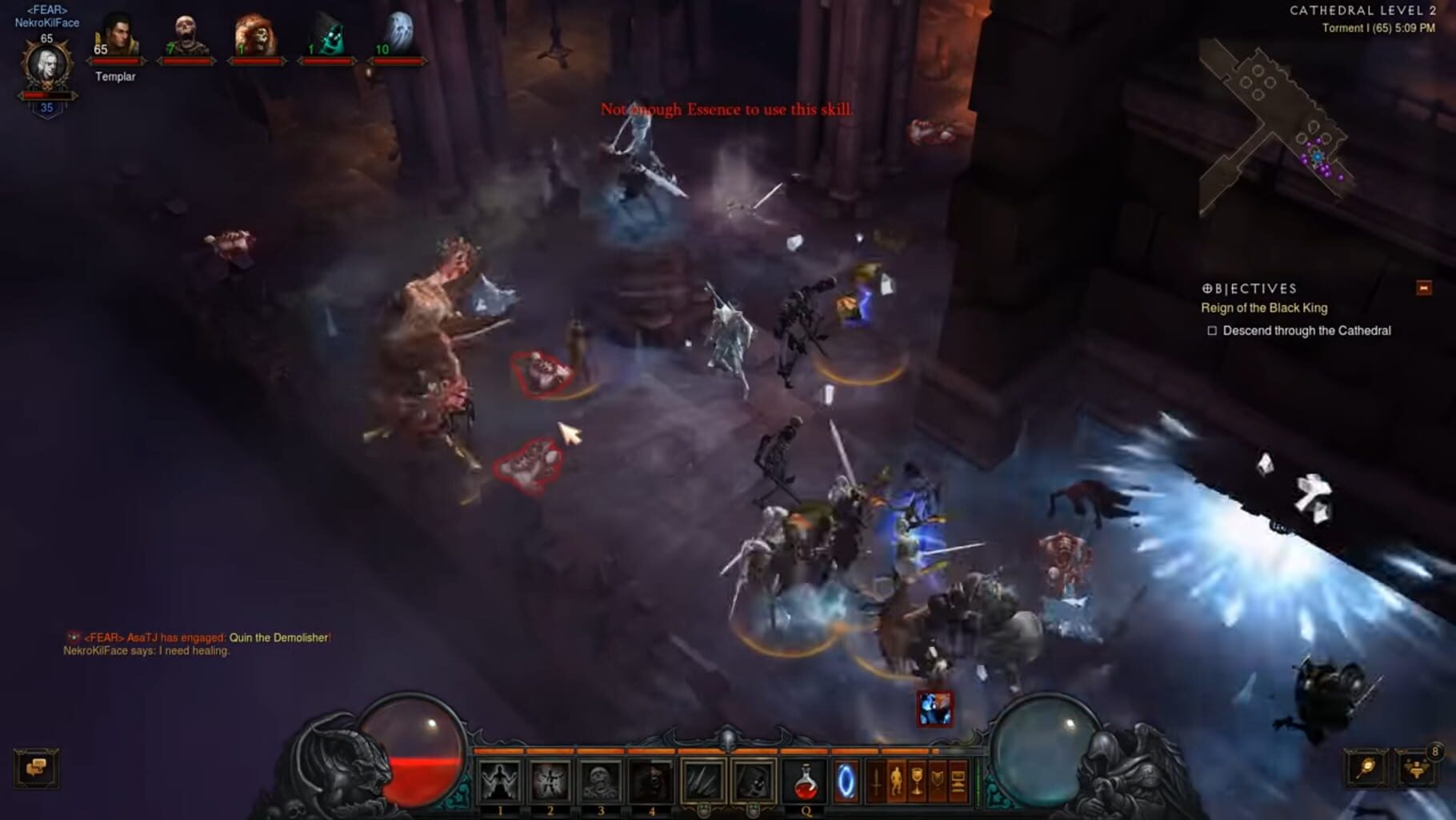 Screenshot for Diablo III: Rise of the Necromancer
