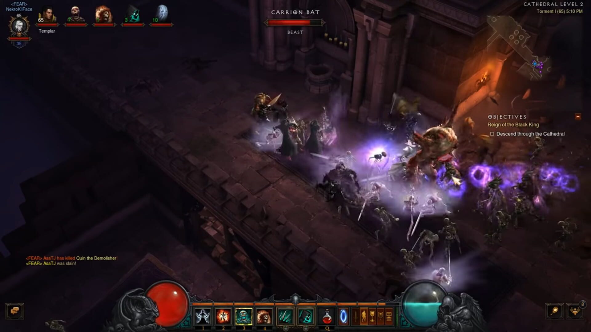 Screenshot for Diablo III: Rise of the Necromancer