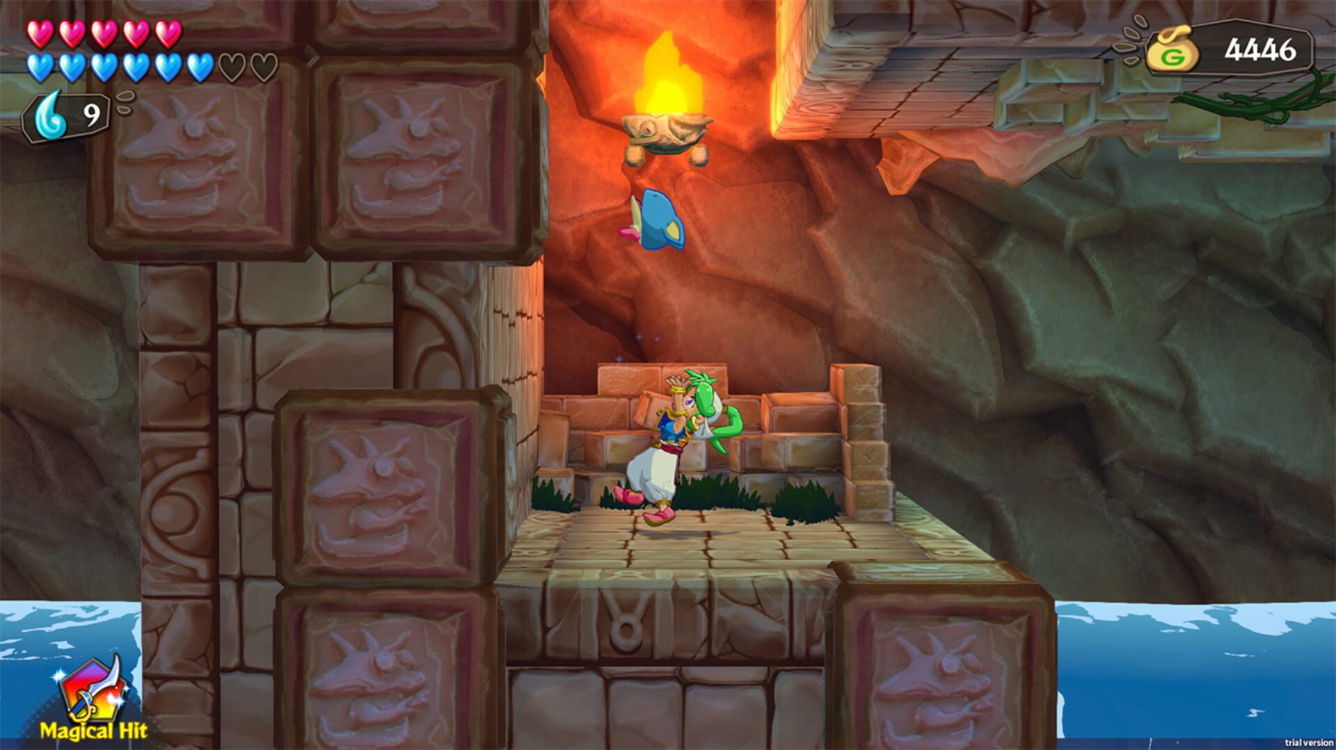 Screenshot for Wonder Boy: Asha in Monster World