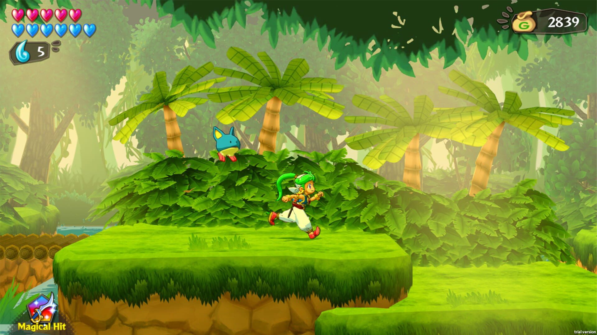 Screenshot for Wonder Boy: Asha in Monster World