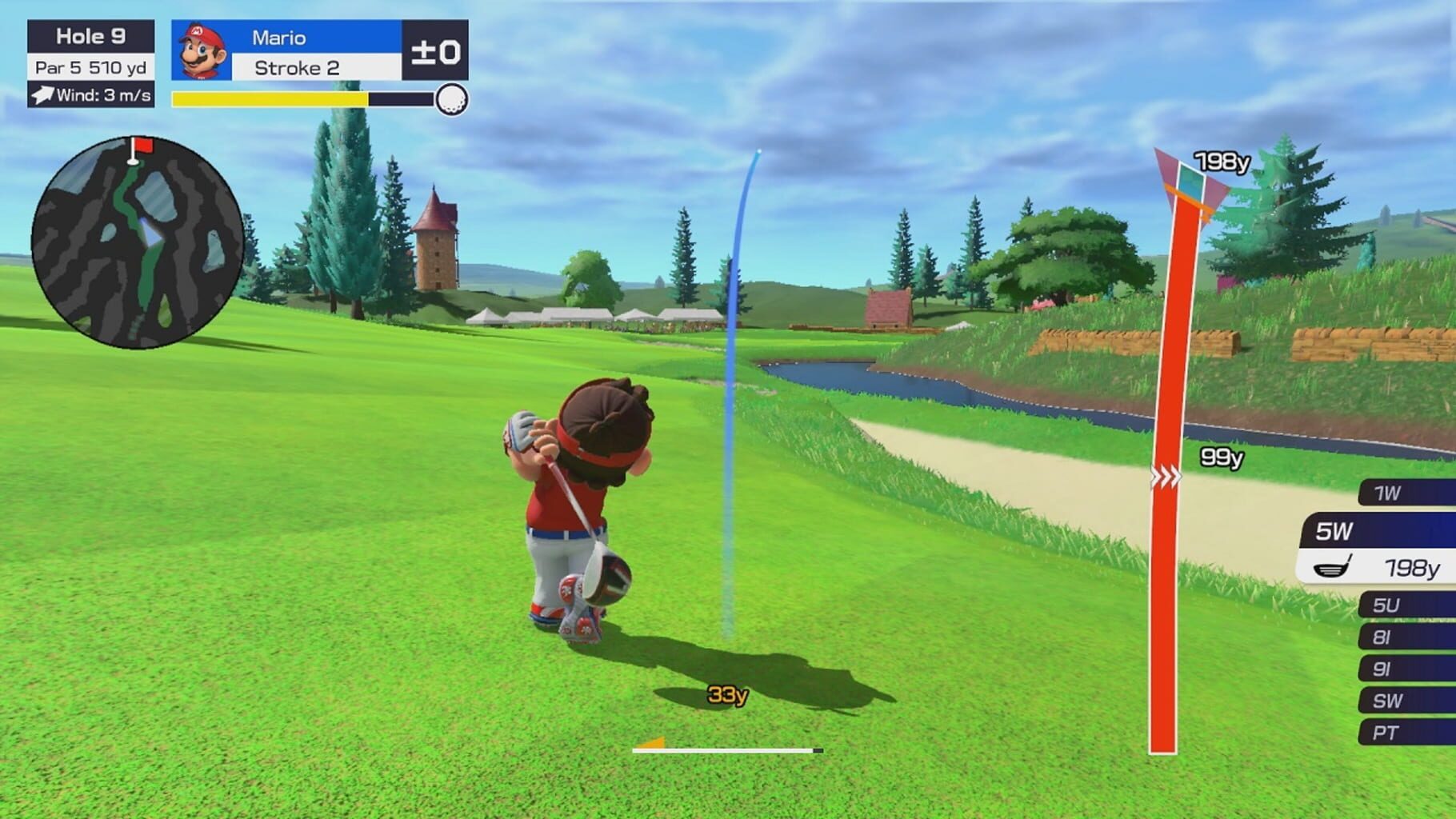 Screenshot for Mario Golf: Super Rush