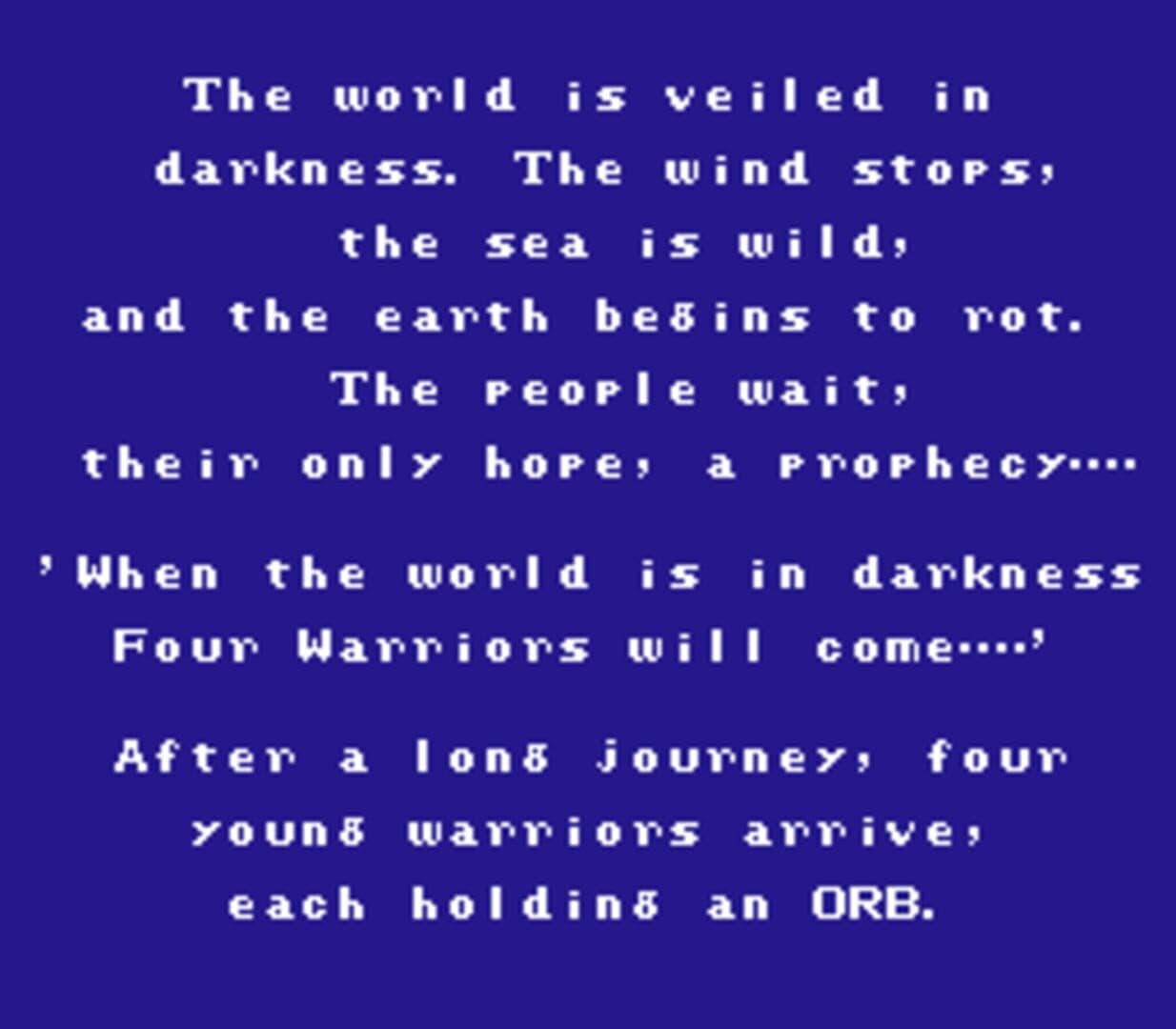 Screenshot for Final Fantasy
