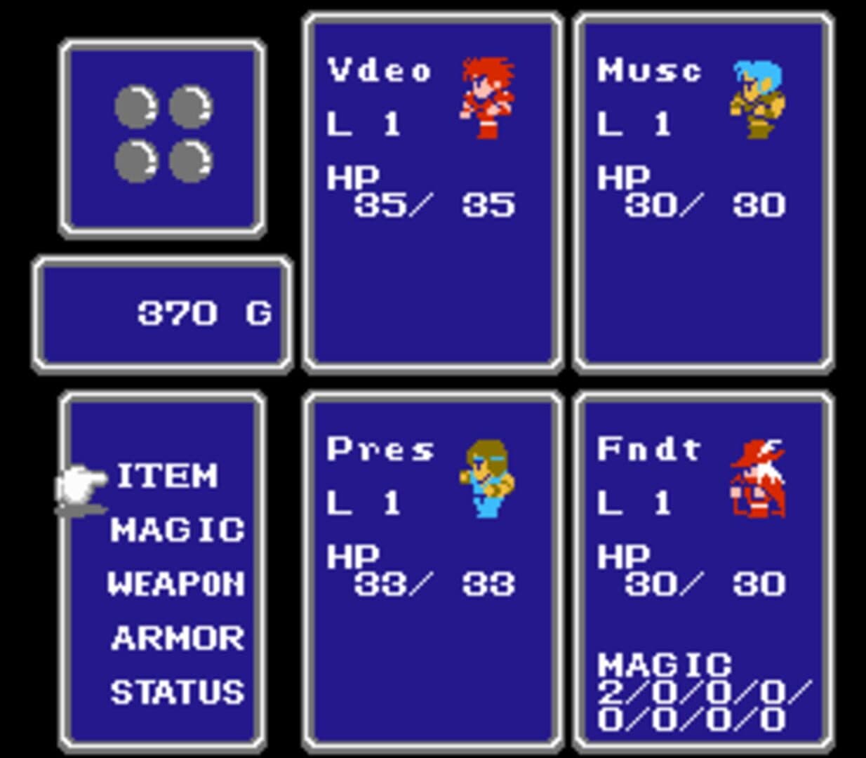 Screenshot for Final Fantasy