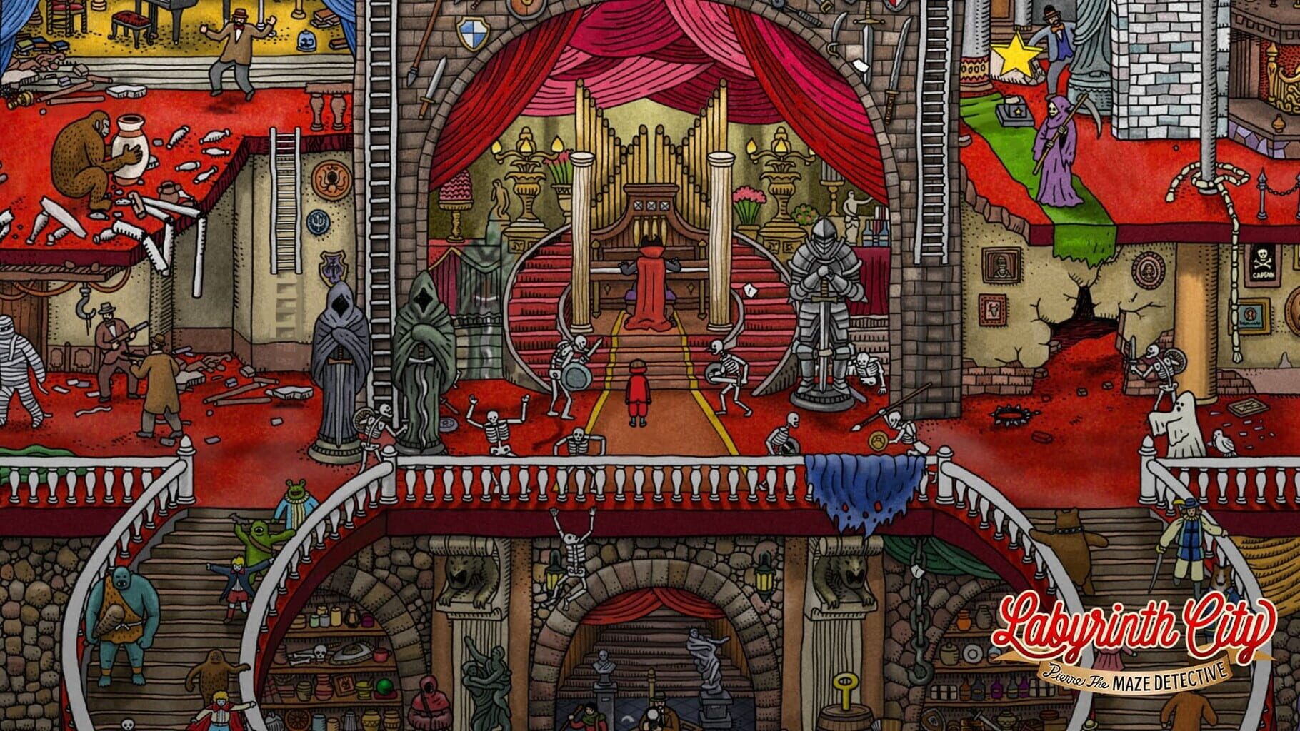 Screenshot for Labyrinth City: Pierre the Maze Detective