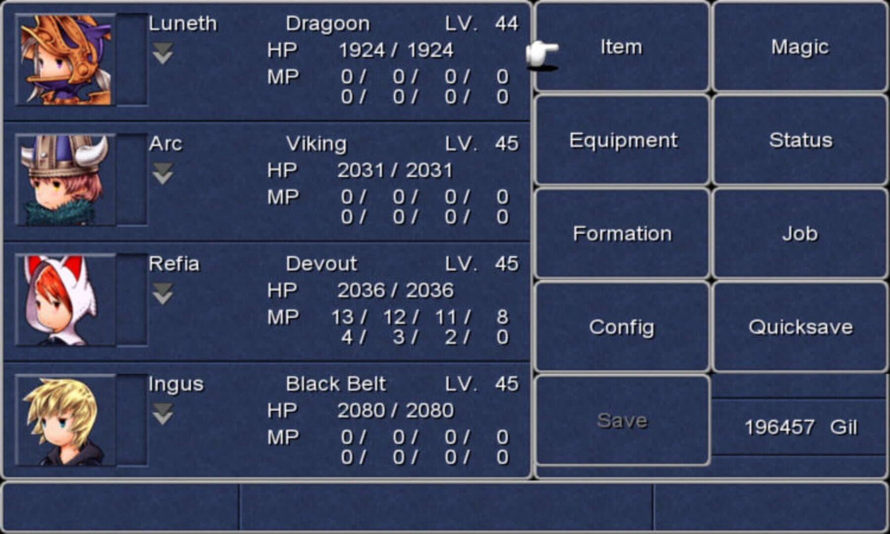 Screenshot for Final Fantasy III