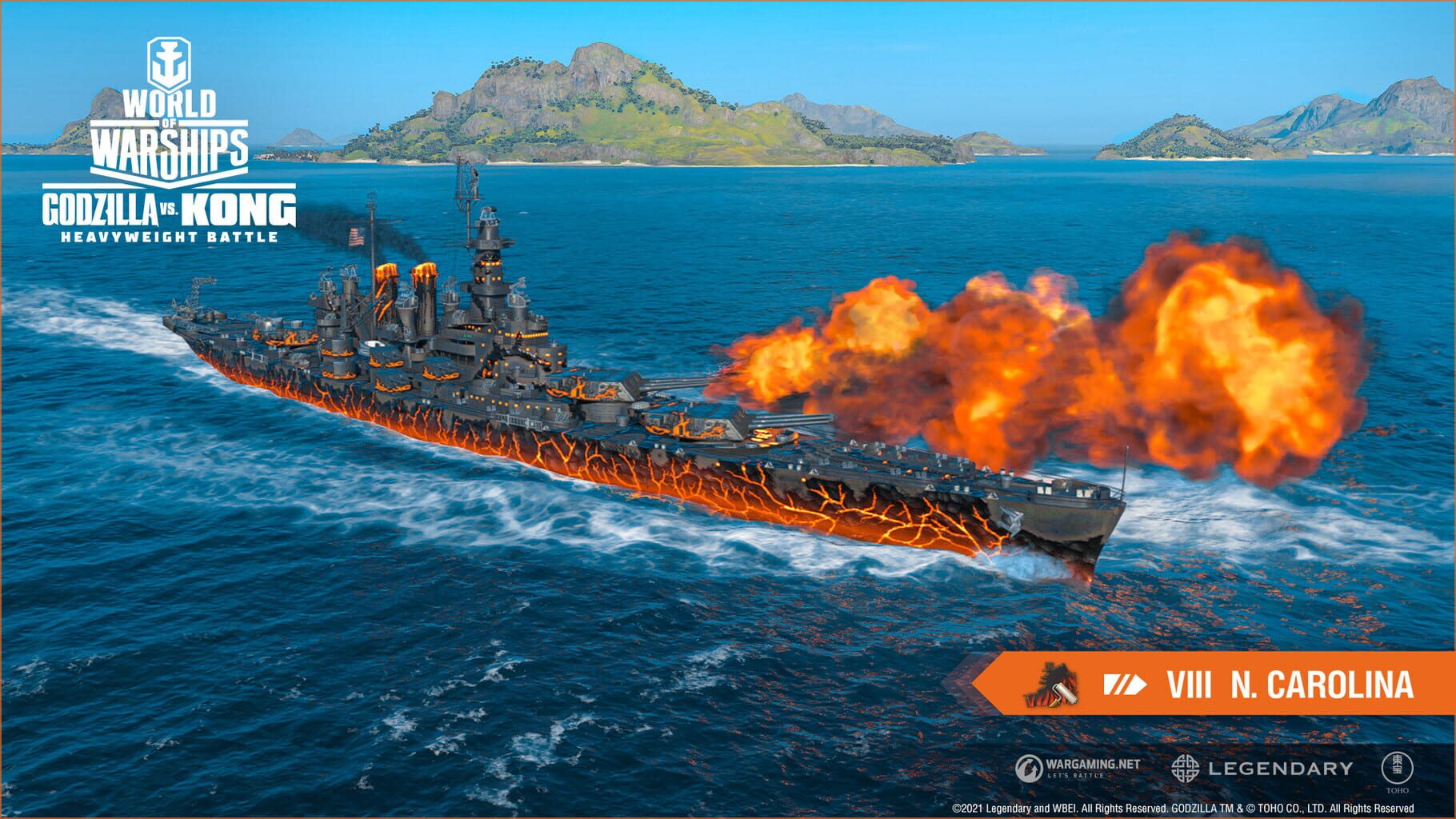 Screenshot for World of Warships: Kong - Primordial Rage