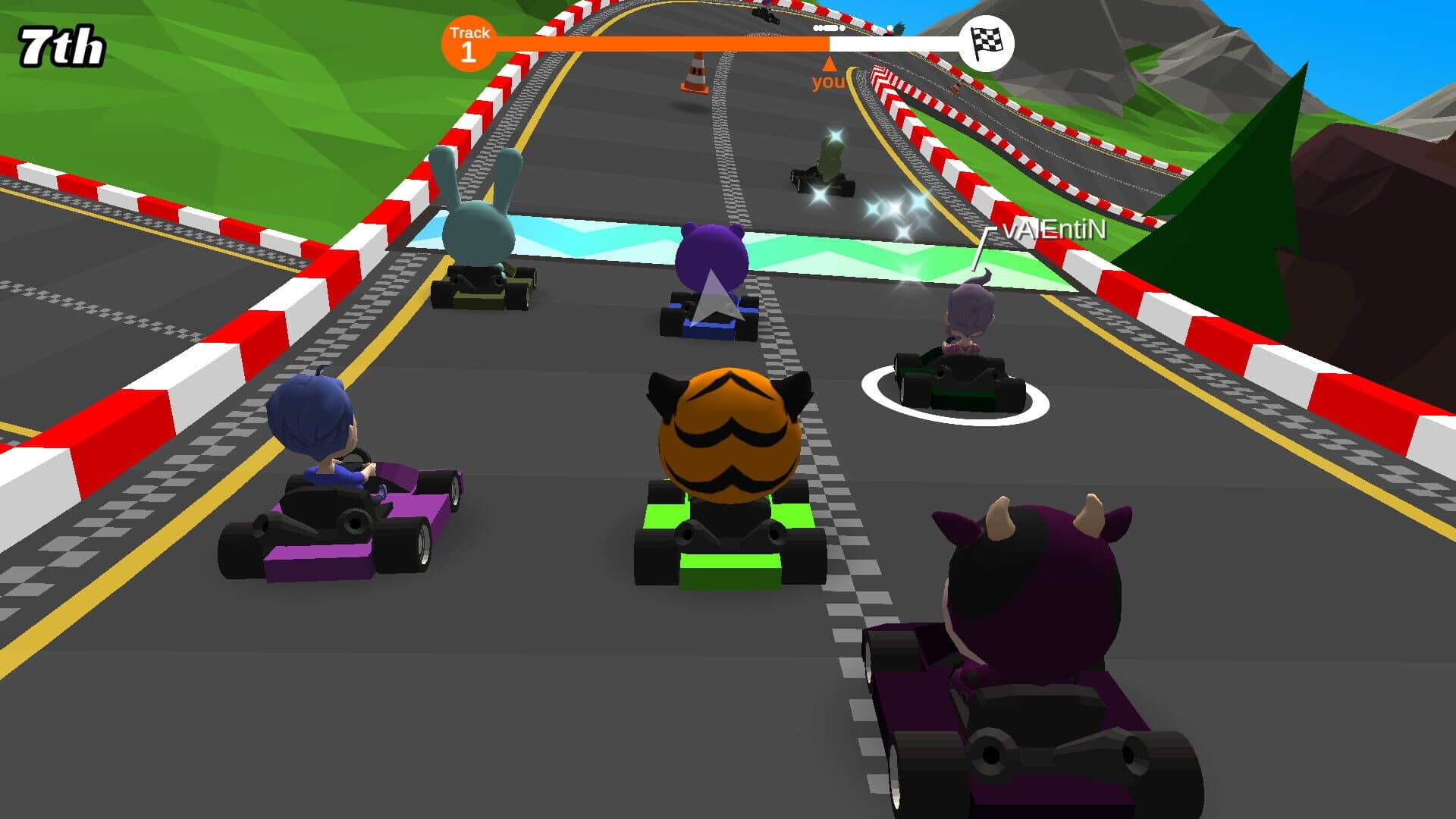 Screenshot for Go Kart Run!