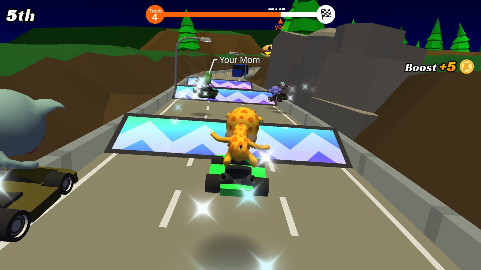 Screenshot for Go Kart Run!
