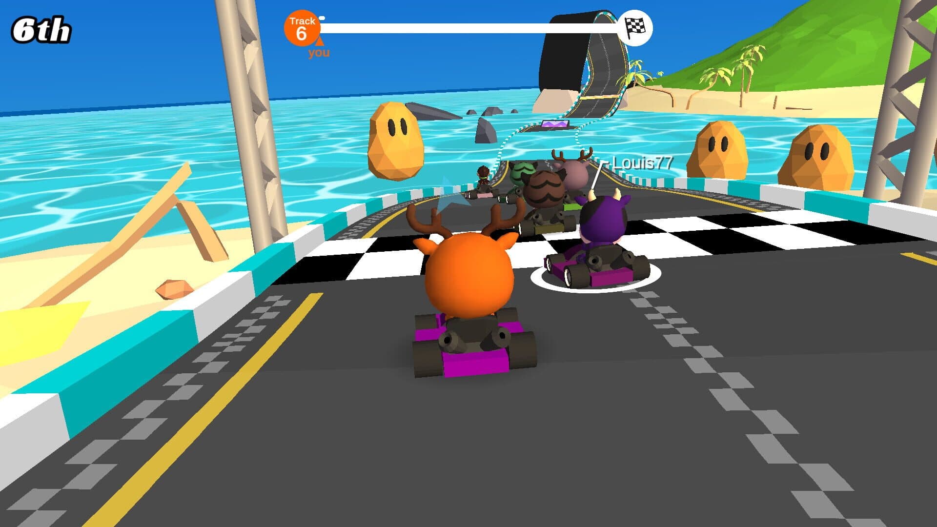 Screenshot for Go Kart Run!