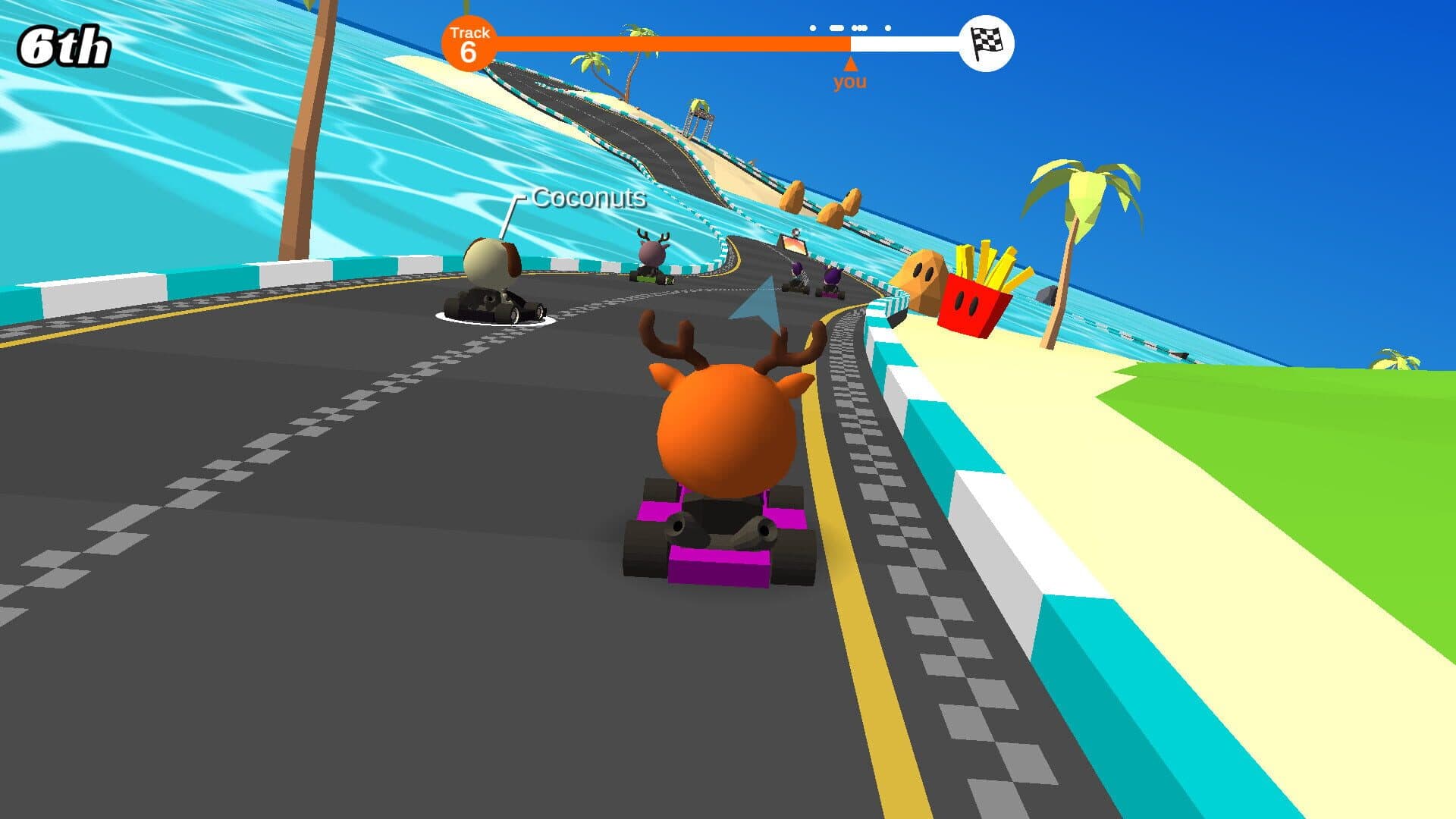 Screenshot for Go Kart Run!