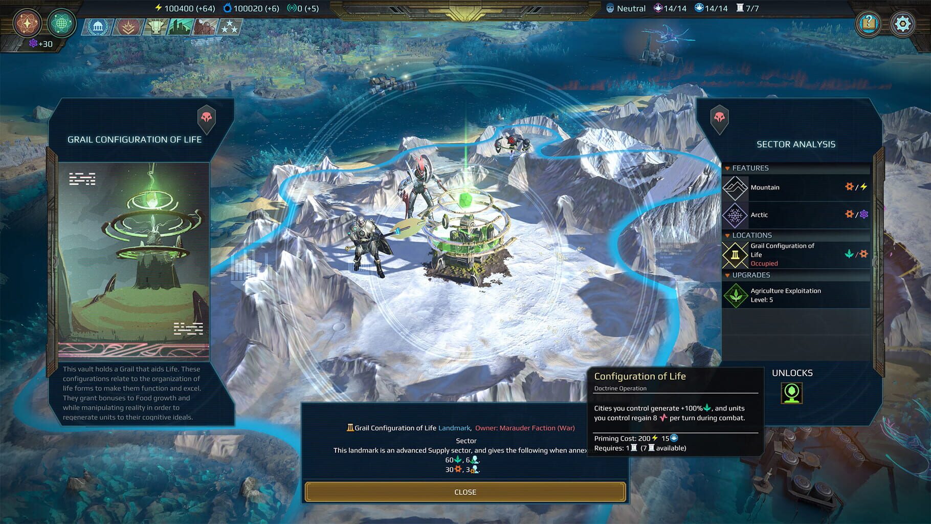Screenshot for Age of Wonders: Planetfall - Star Kings