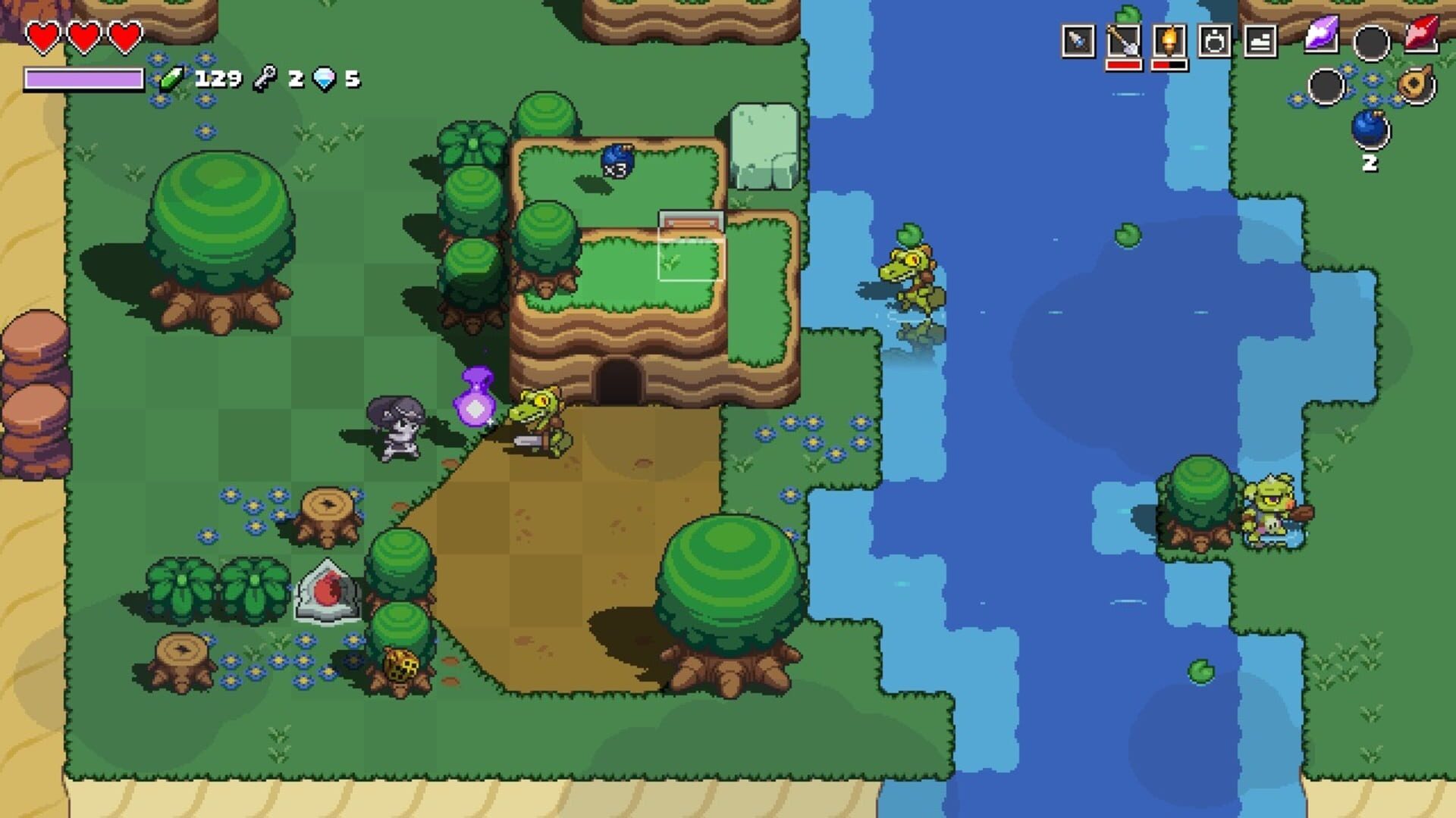 Screenshot for Cadence of Hyrule: Crypt of the NecroDancer Featuring the Legend of Zelda