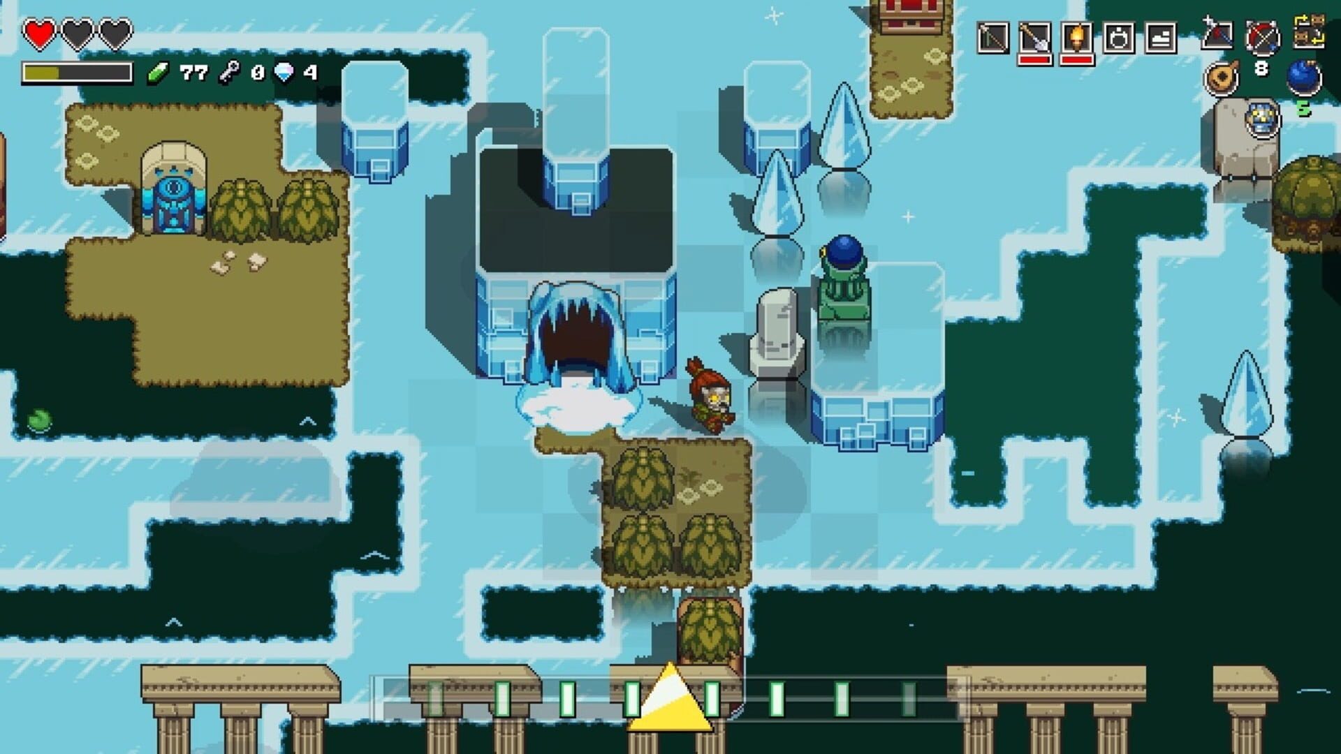 Screenshot for Cadence of Hyrule: Crypt of the NecroDancer Featuring the Legend of Zelda