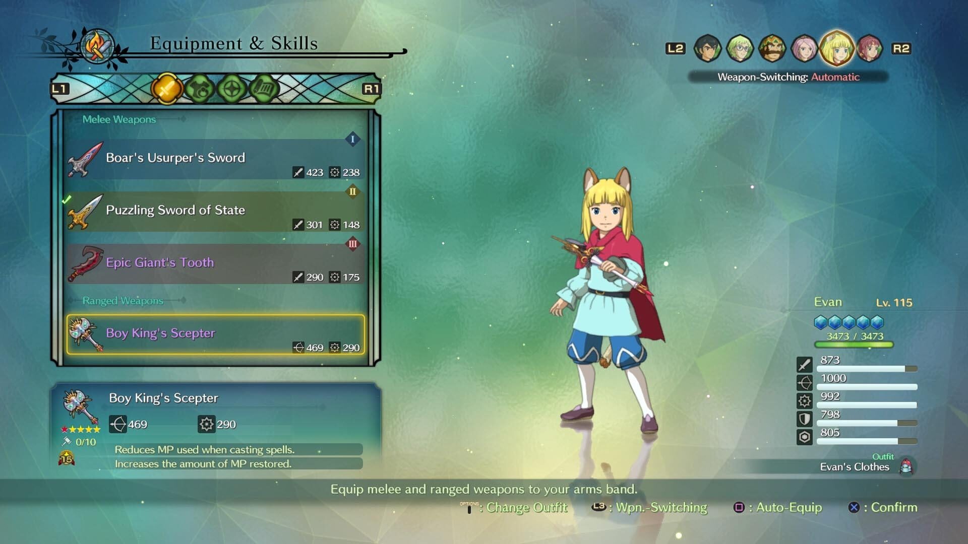 Screenshot for Ni no Kuni II: Revenant Kingdom - The Lair of the Lost Lord