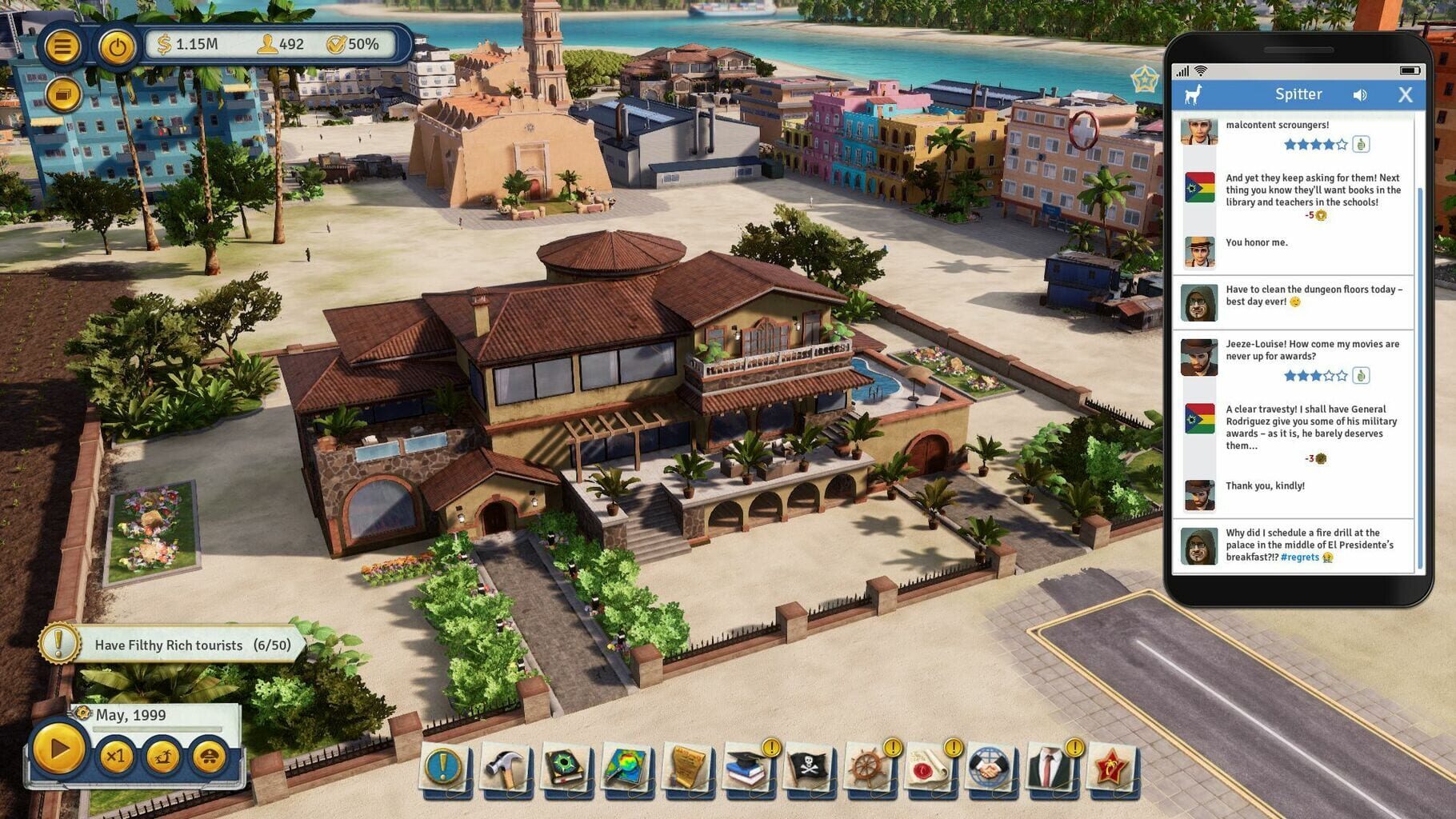 Screenshot for Tropico 6: Spitter