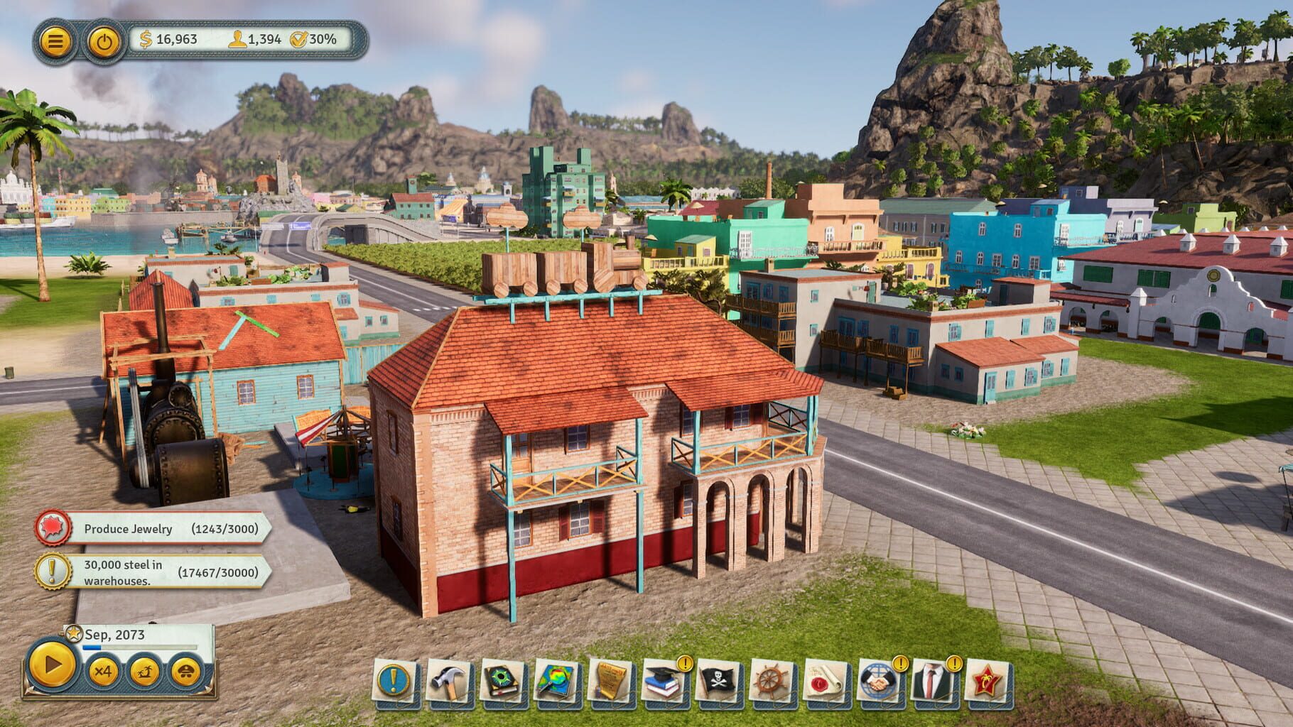 Screenshot for Tropico 6: The Llama of Wall Street