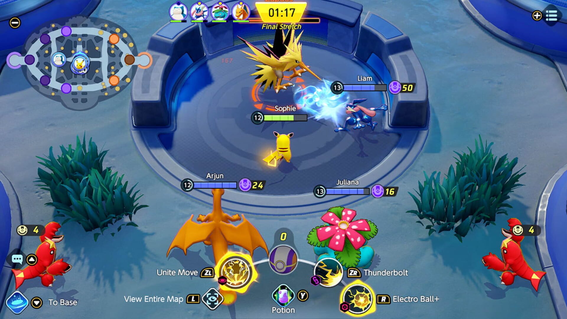 Screenshot for Pokémon Unite