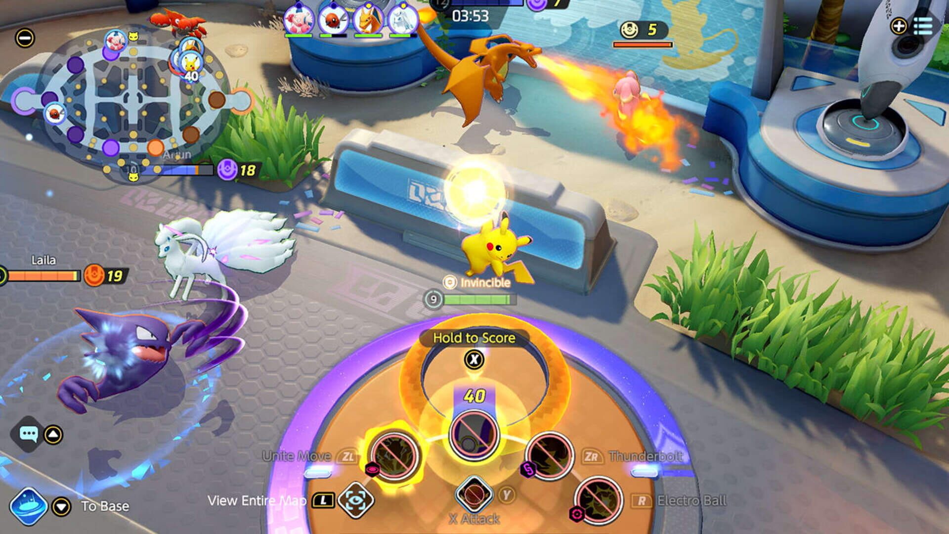 Screenshot for Pokémon Unite
