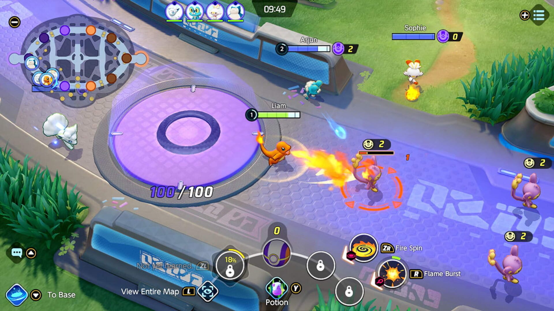 Screenshot for Pokémon Unite