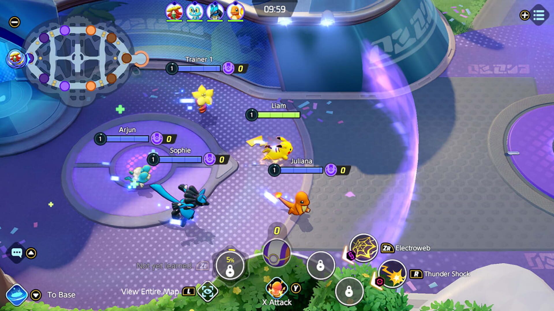 Screenshot for Pokémon Unite