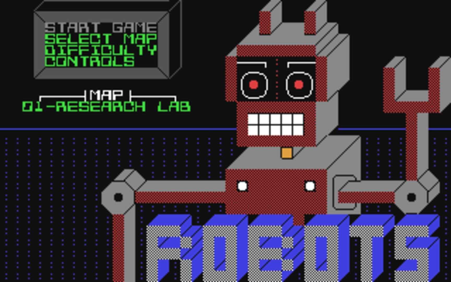Screenshot for Attack of the Petscii Robots