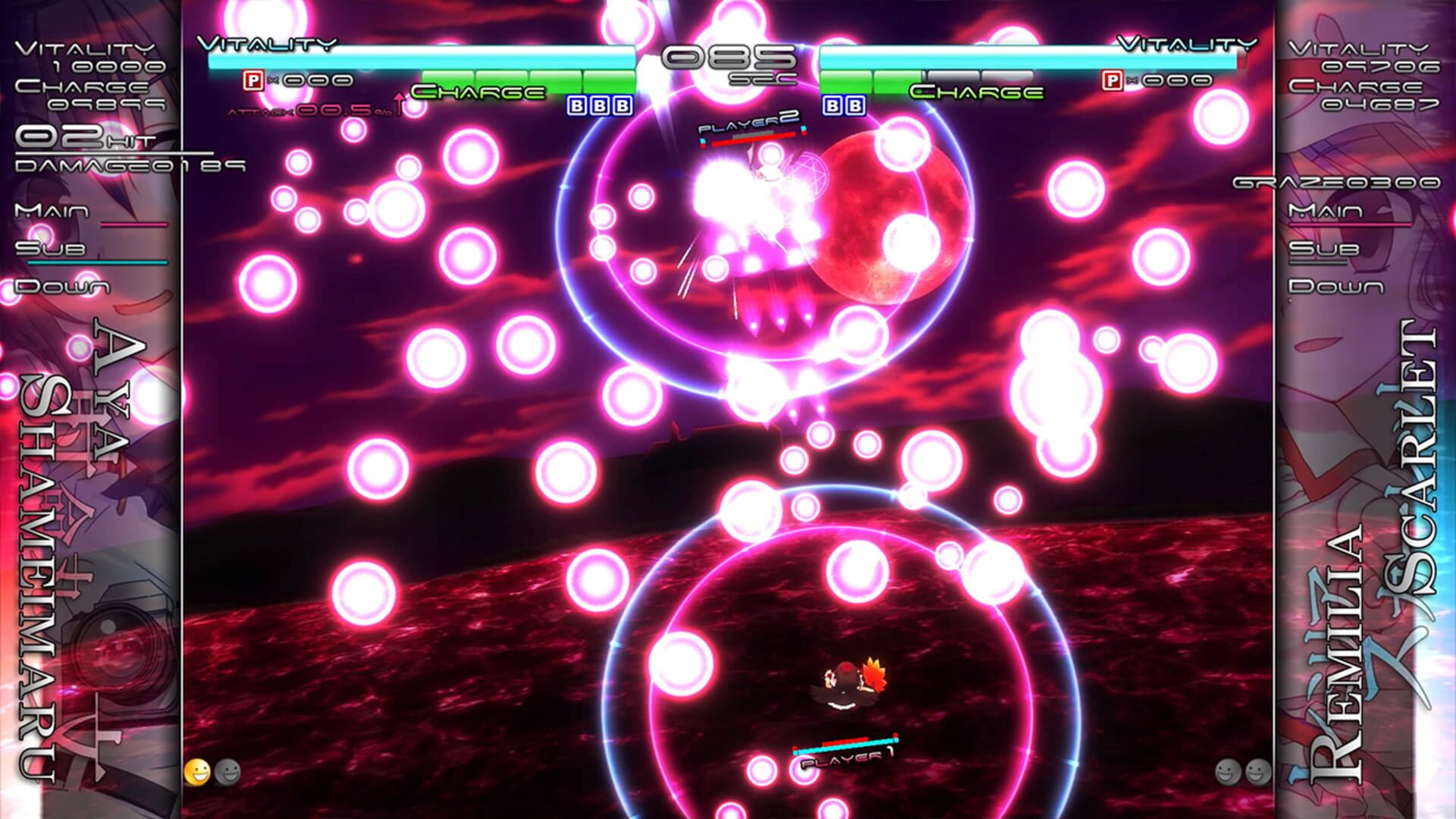 Screenshot for Touhou Genso Rondo: Bullet Ballet