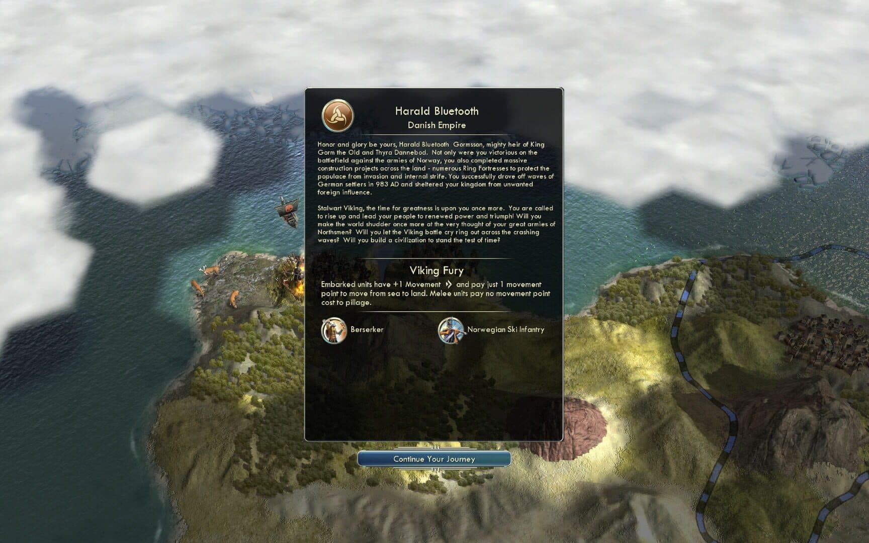 Screenshot for Sid Meier's Civilization V: Civ and Scenario Pack - Denmark (The Vikings)