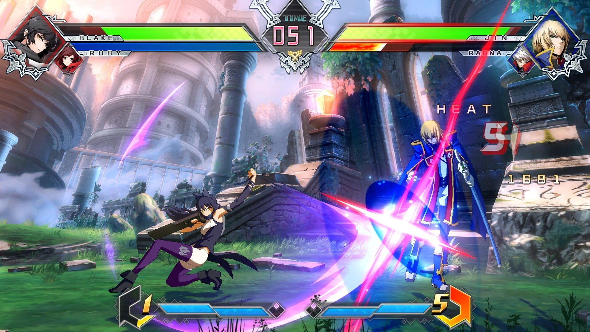 Screenshot for BlazBlue: Cross Tag Battle - Character: Blake