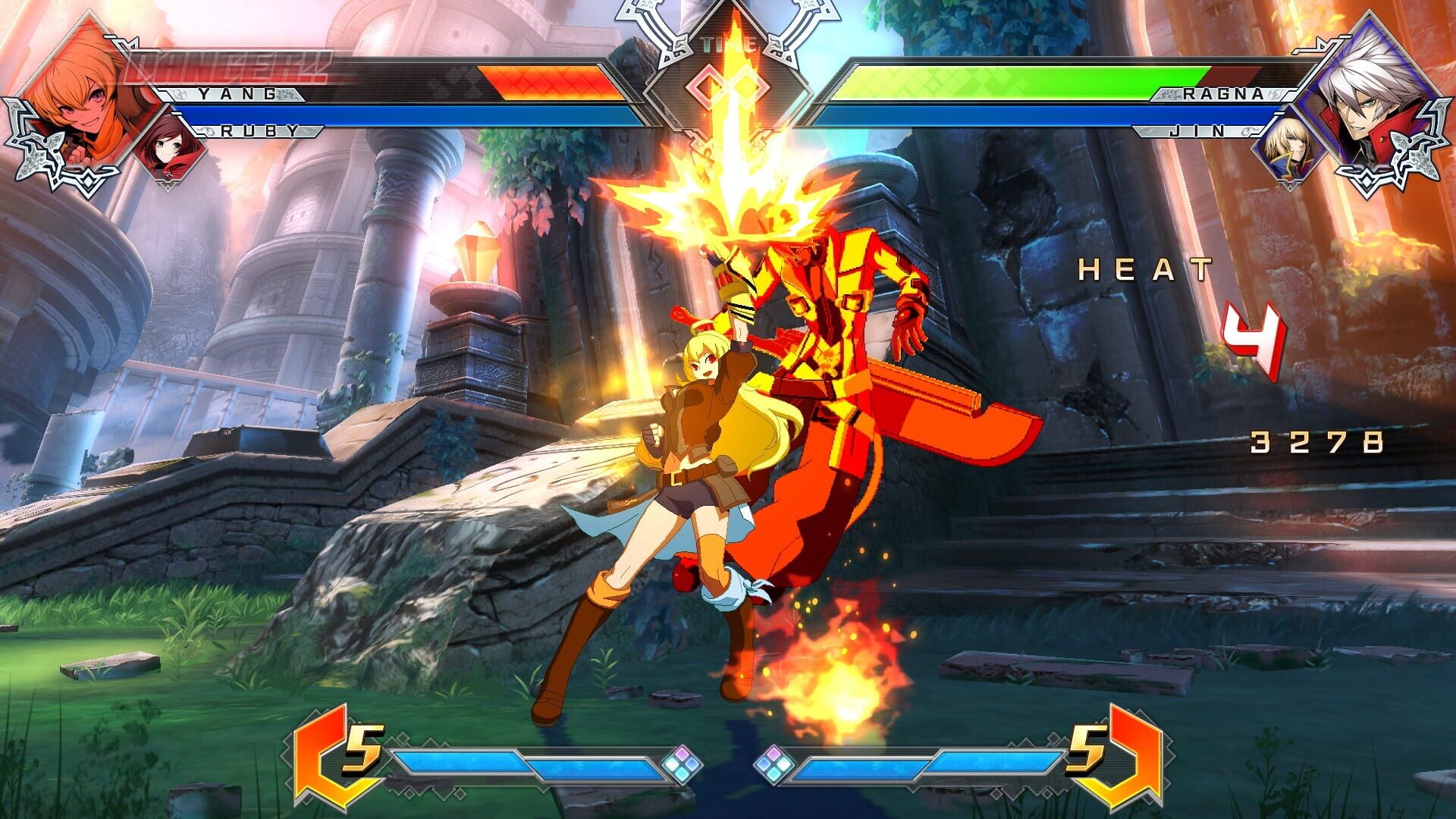 Screenshot for BlazBlue: Cross Tag Battle - Character: Yang