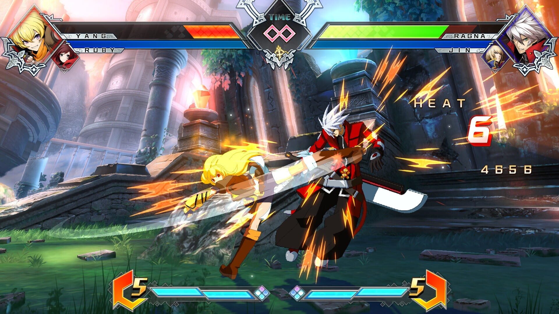 Screenshot for BlazBlue: Cross Tag Battle - Character: Yang