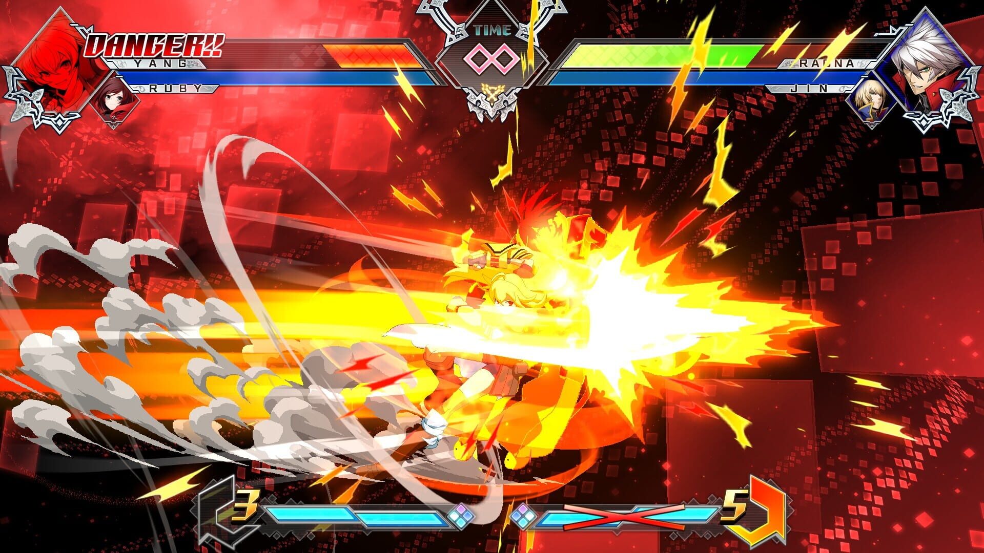 Screenshot for BlazBlue: Cross Tag Battle - Character: Yang