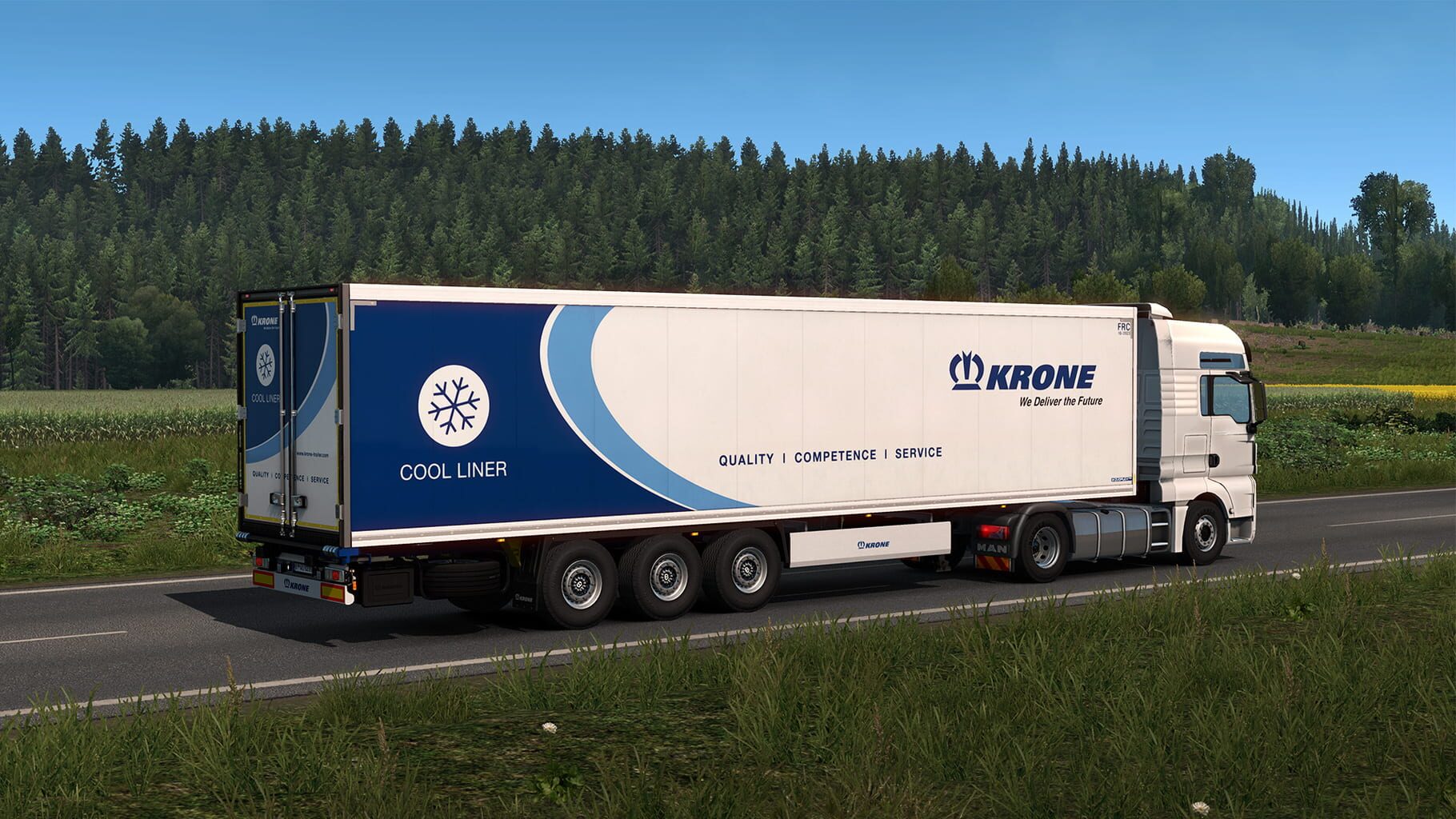 Screenshot for Euro Truck Simulator 2: Krone Trailer Pack