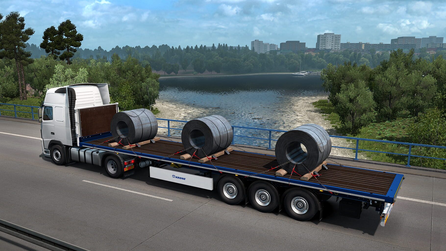 Screenshot for Euro Truck Simulator 2: Krone Trailer Pack