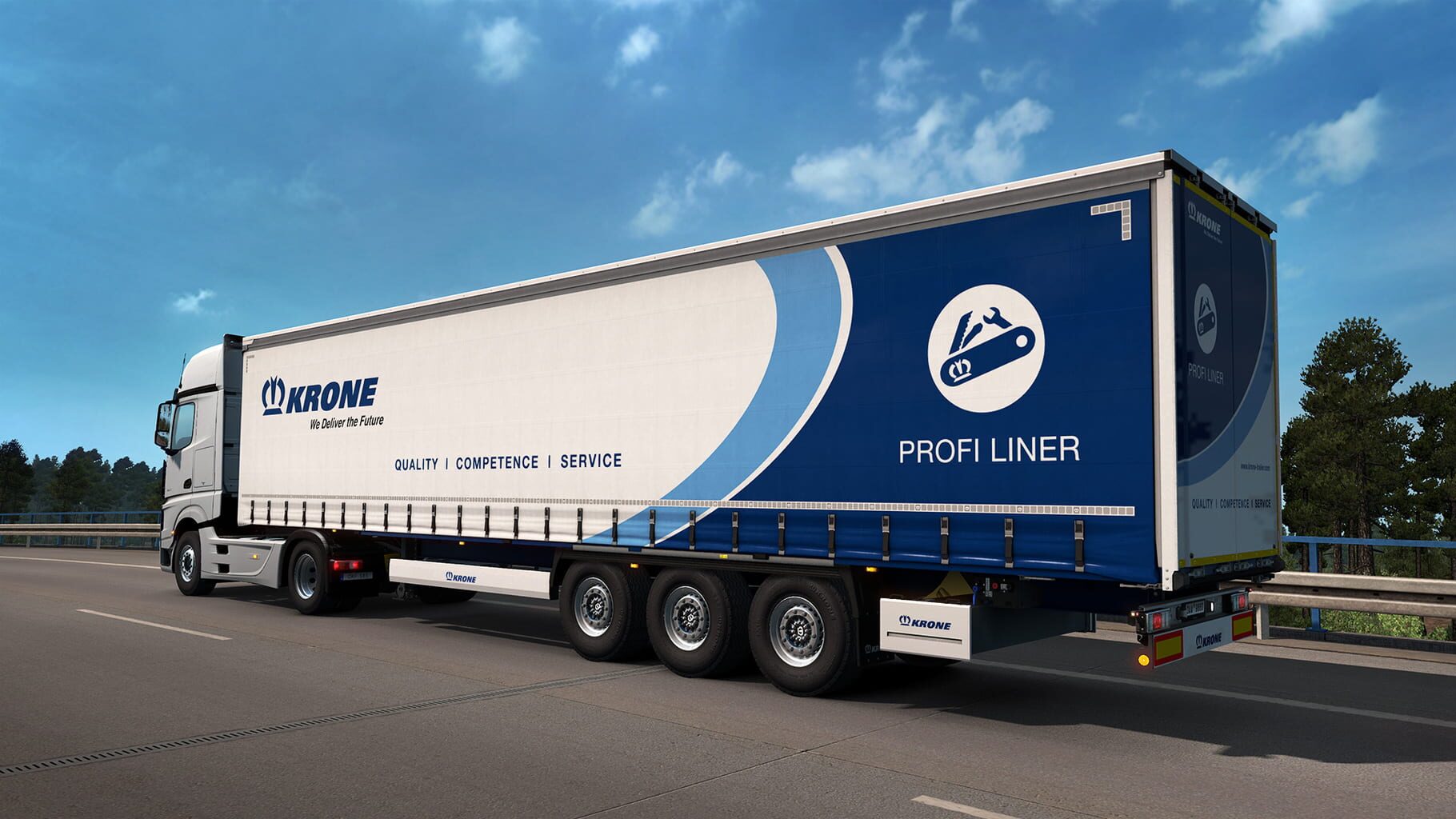 Screenshot for Euro Truck Simulator 2: Krone Trailer Pack