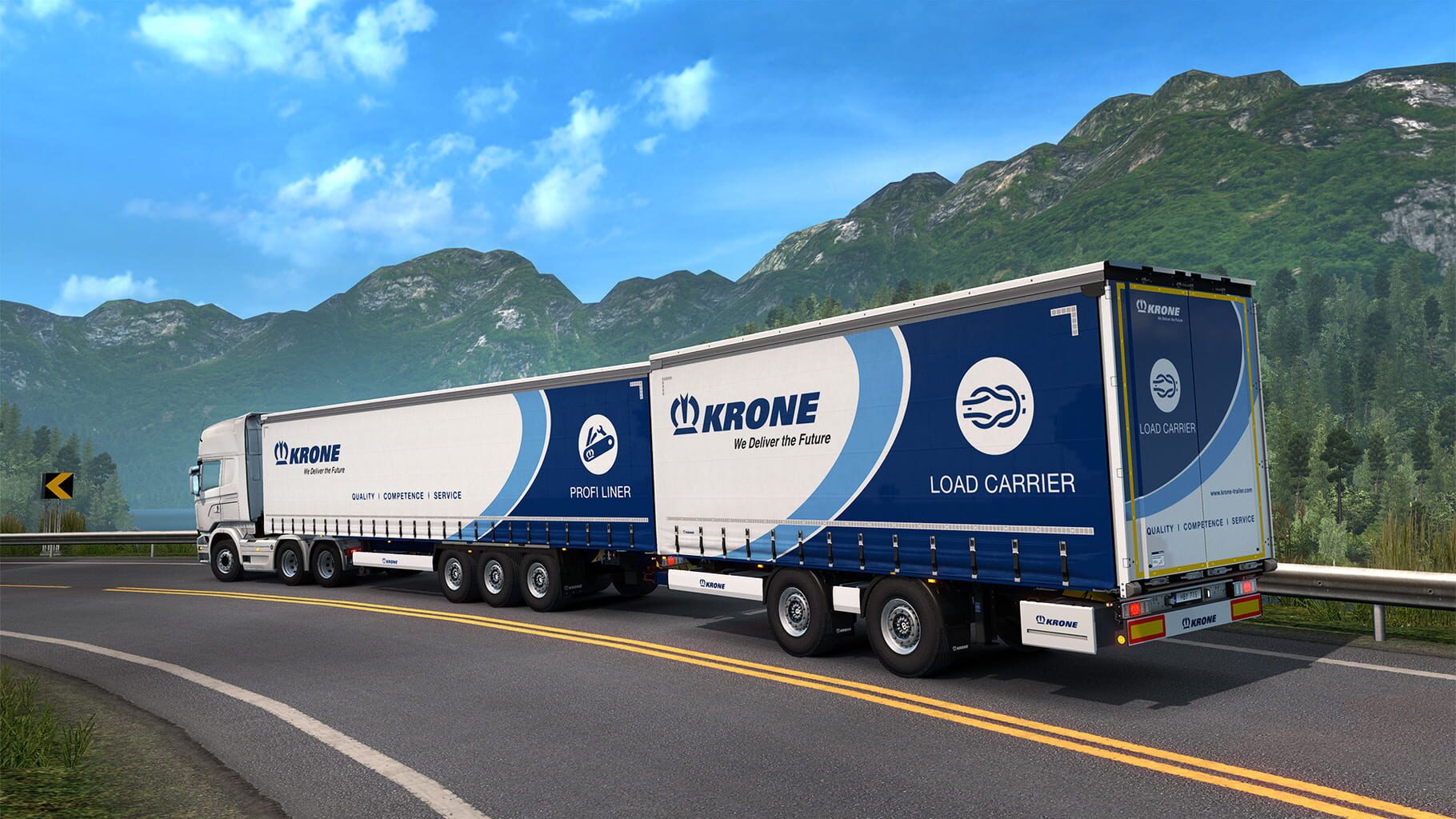 Screenshot for Euro Truck Simulator 2: Krone Trailer Pack