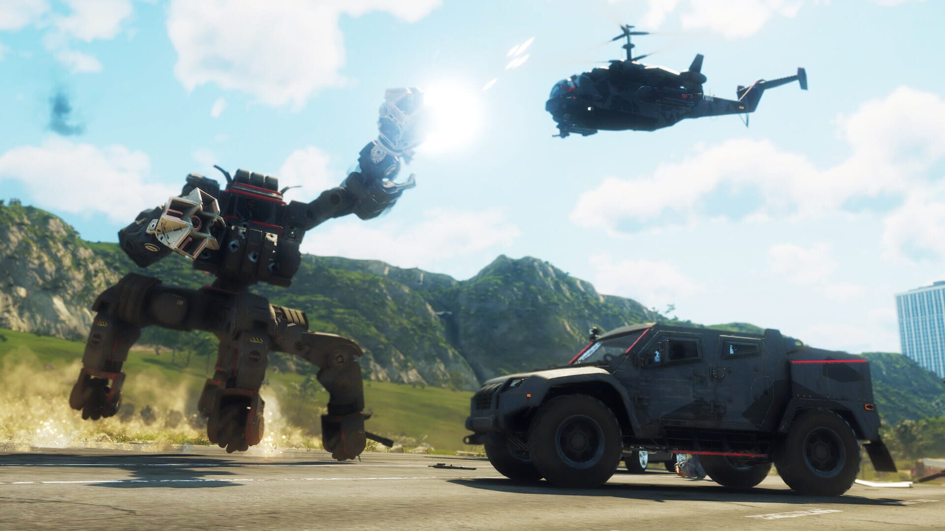 Screenshot for Just Cause 4: Brawler Mech