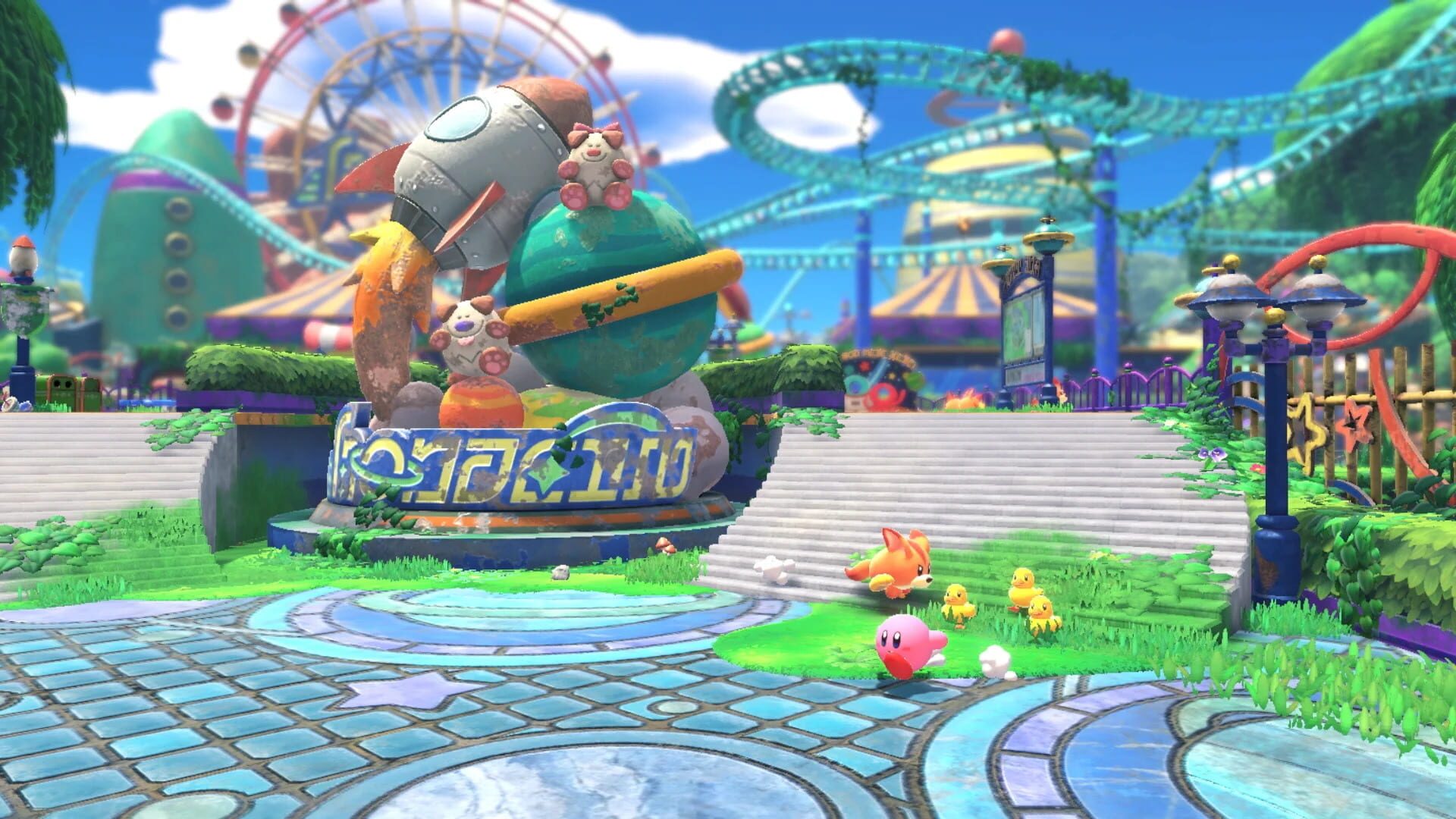 Screenshot for Kirby and the Forgotten Land