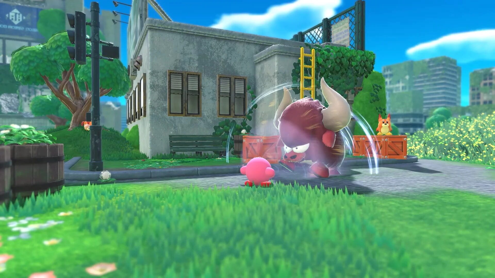 Screenshot for Kirby and the Forgotten Land