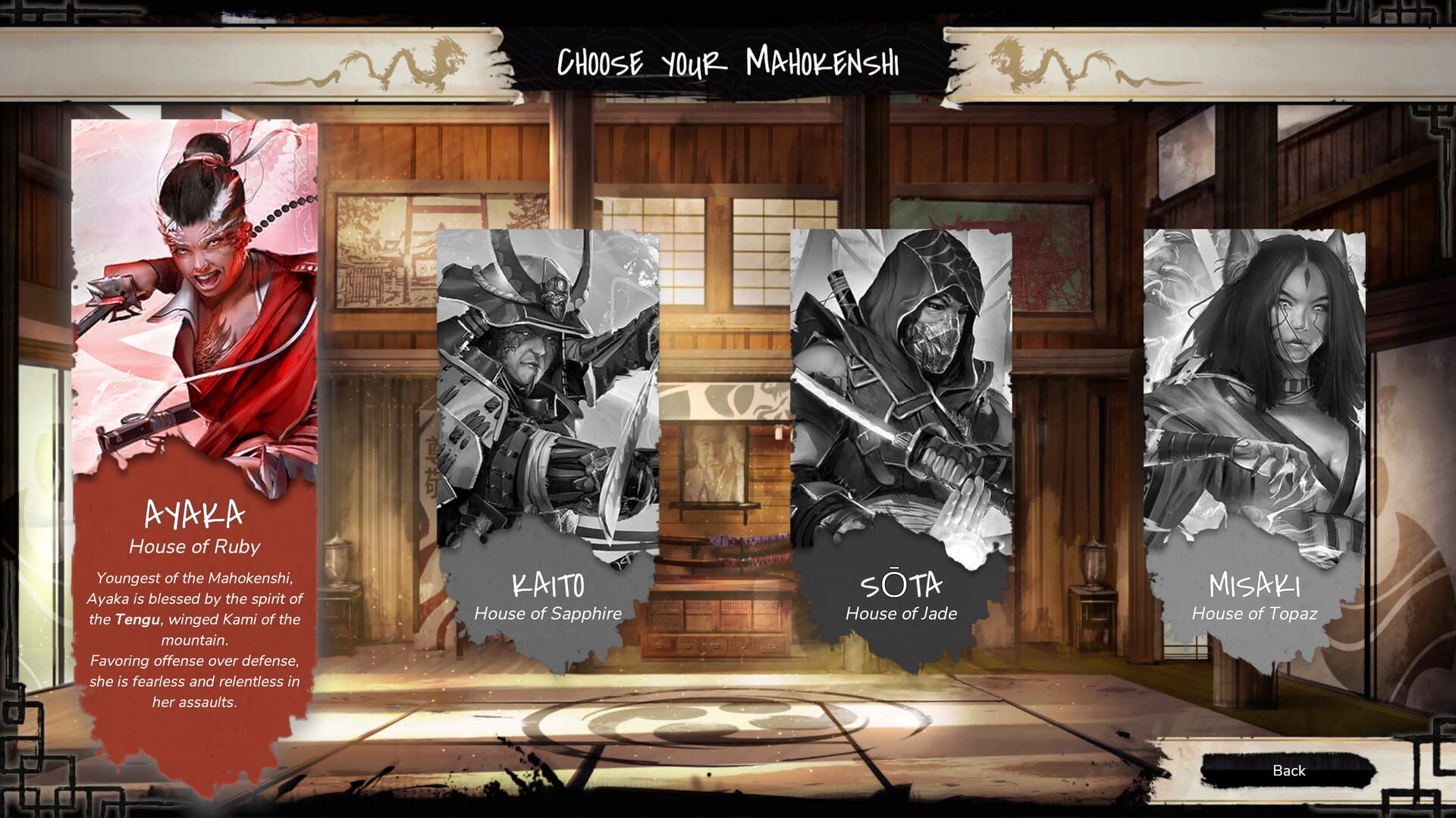 Screenshot for Mahokenshi - The Samurai Deckbuilder