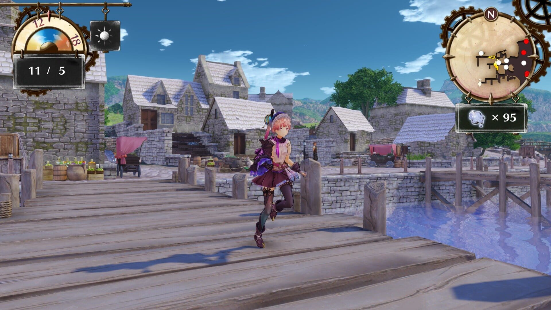 Screenshot for Atelier Lydie & Suelle: The Alchemists and the Mysterious Paintings - New Area: Claudel Prairie