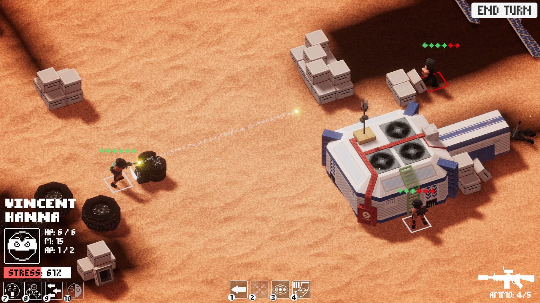 Screenshot for Mars Tactics