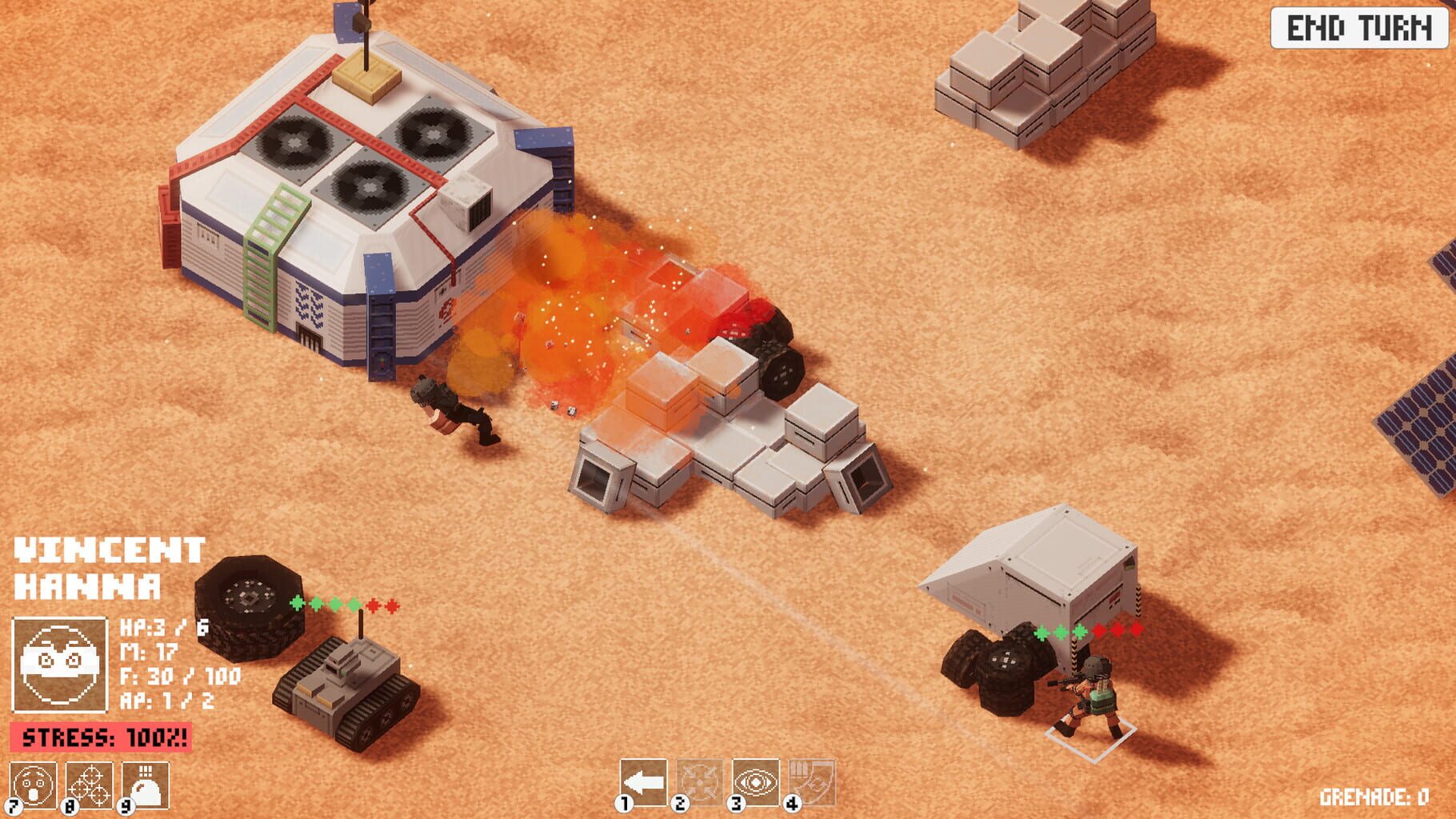 Screenshot for Mars Tactics