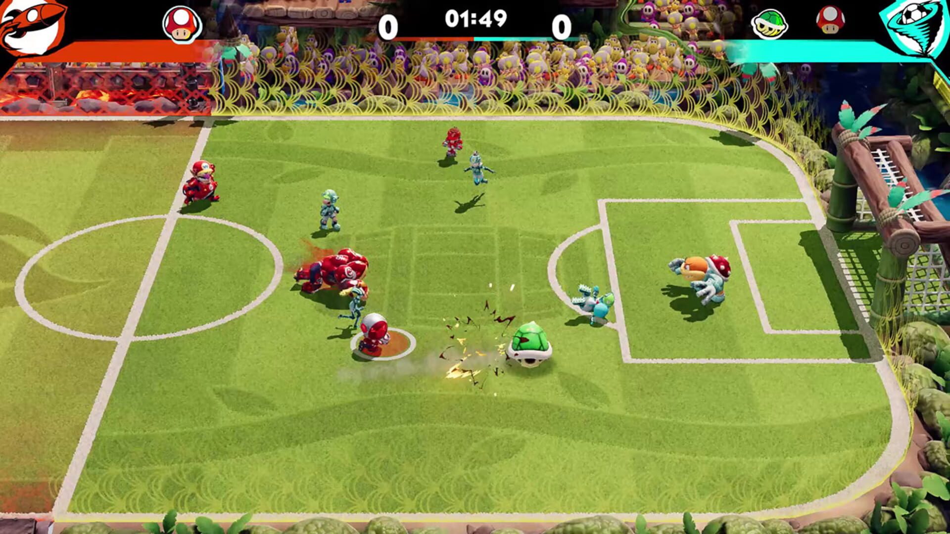 Screenshot for Mario Strikers: Battle League