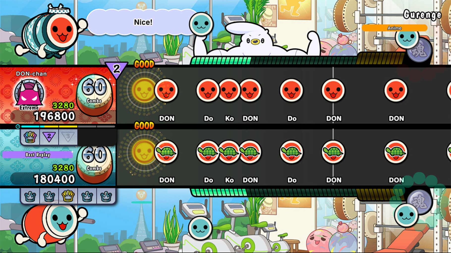 Screenshot for Taiko no Tatsujin: Rhythm Festival