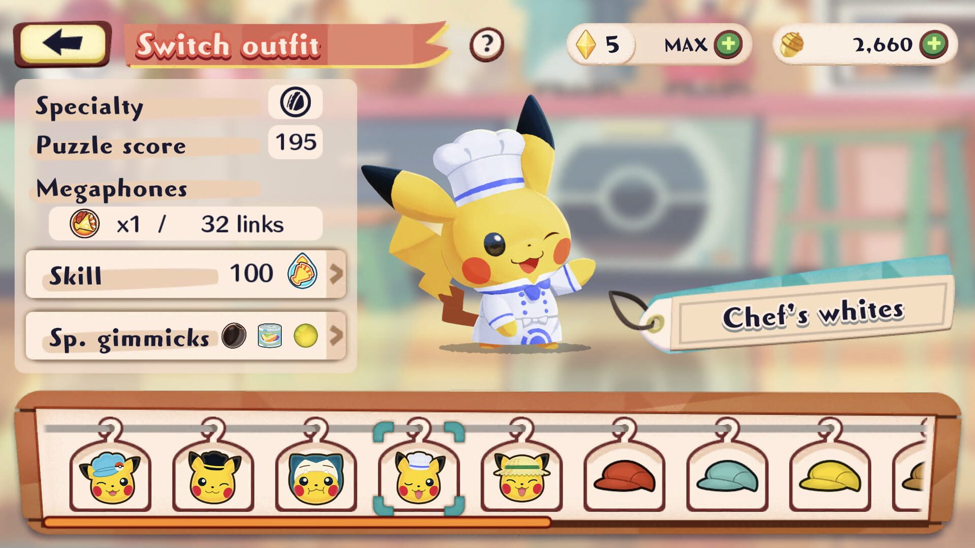 Screenshot for Pokémon Café ReMix