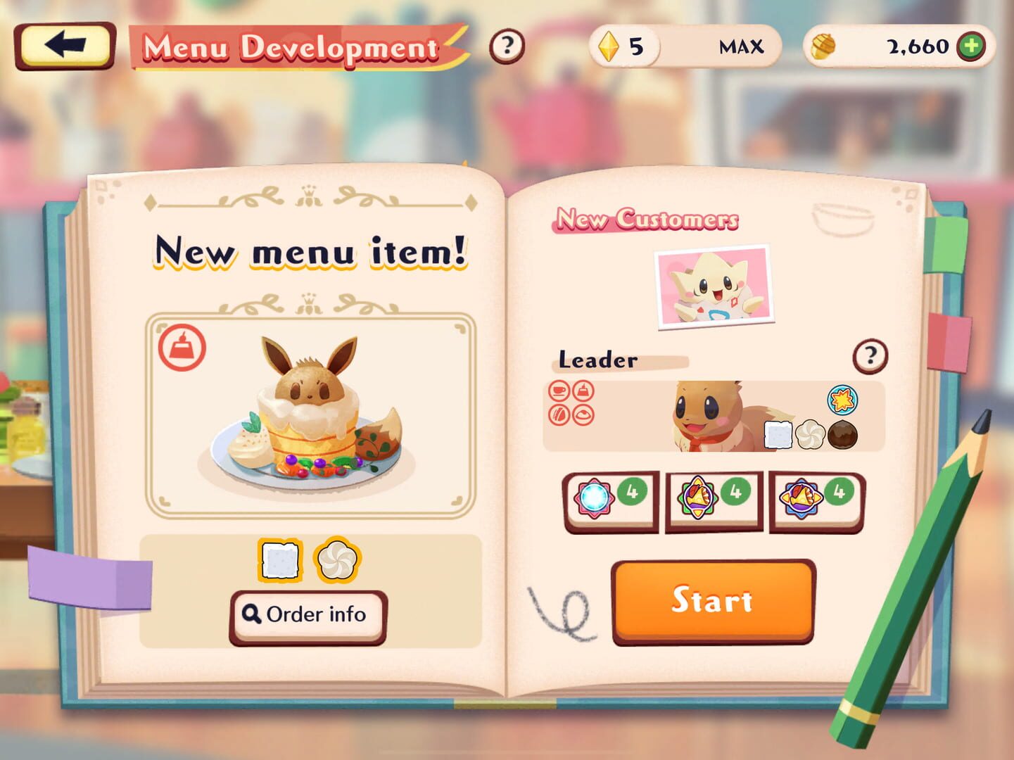 Screenshot for Pokémon Café ReMix