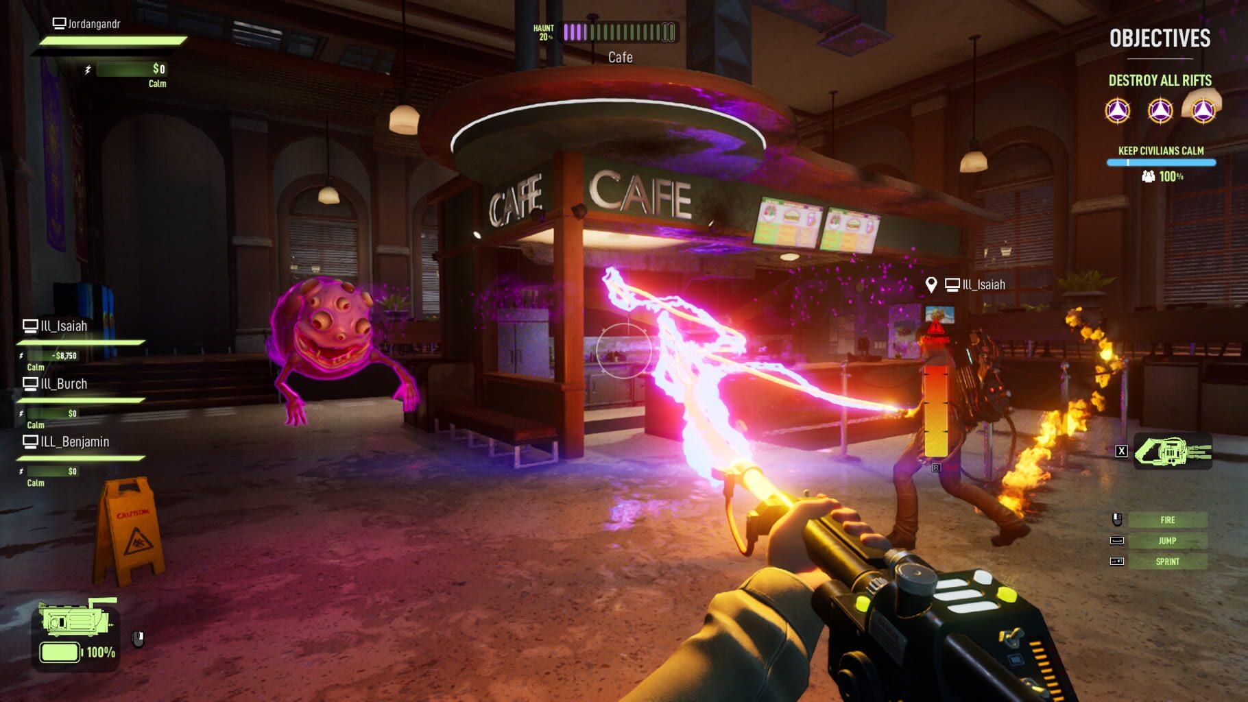 Screenshot for Ghostbusters: Spirits Unleashed