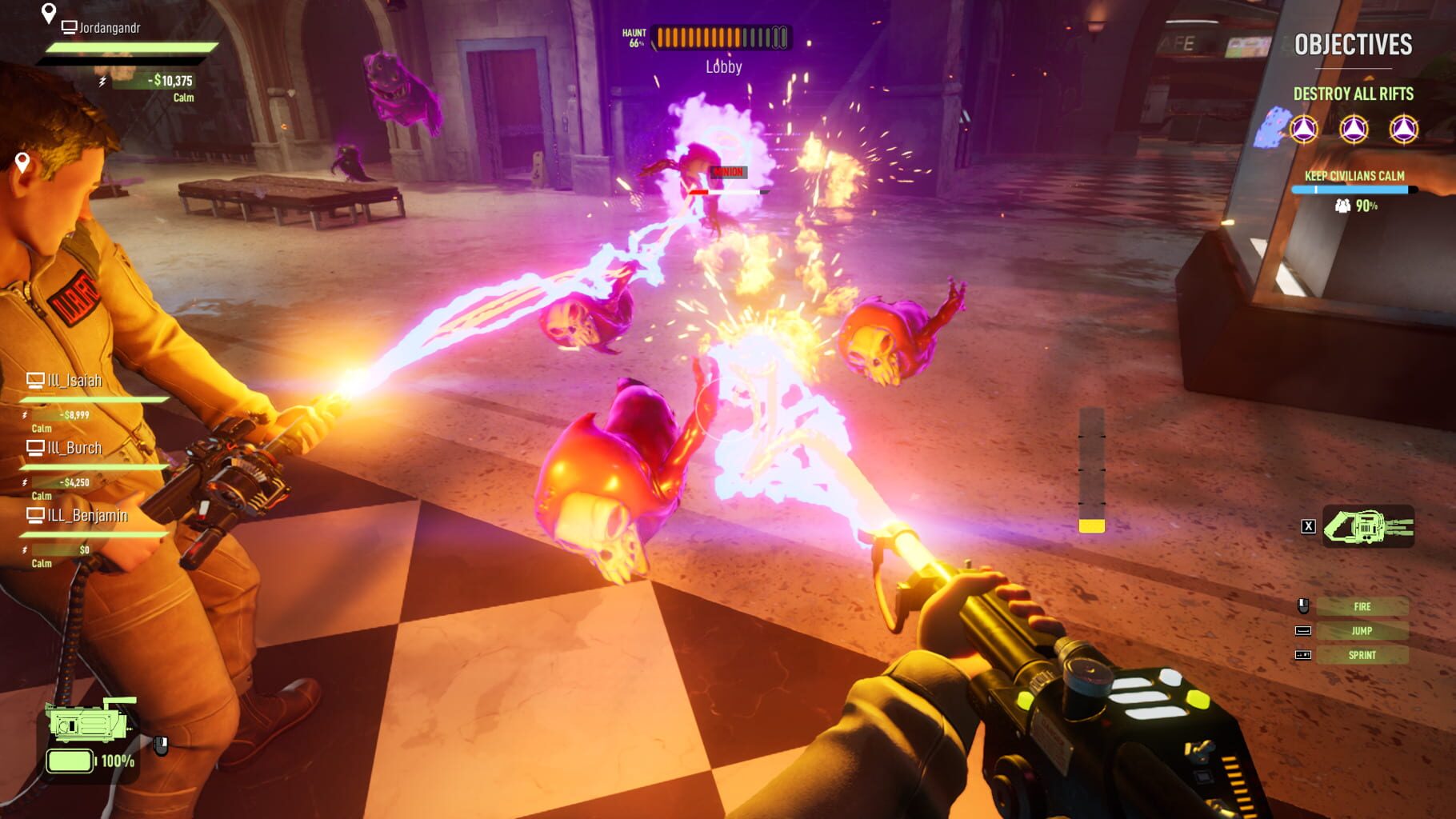 Screenshot for Ghostbusters: Spirits Unleashed