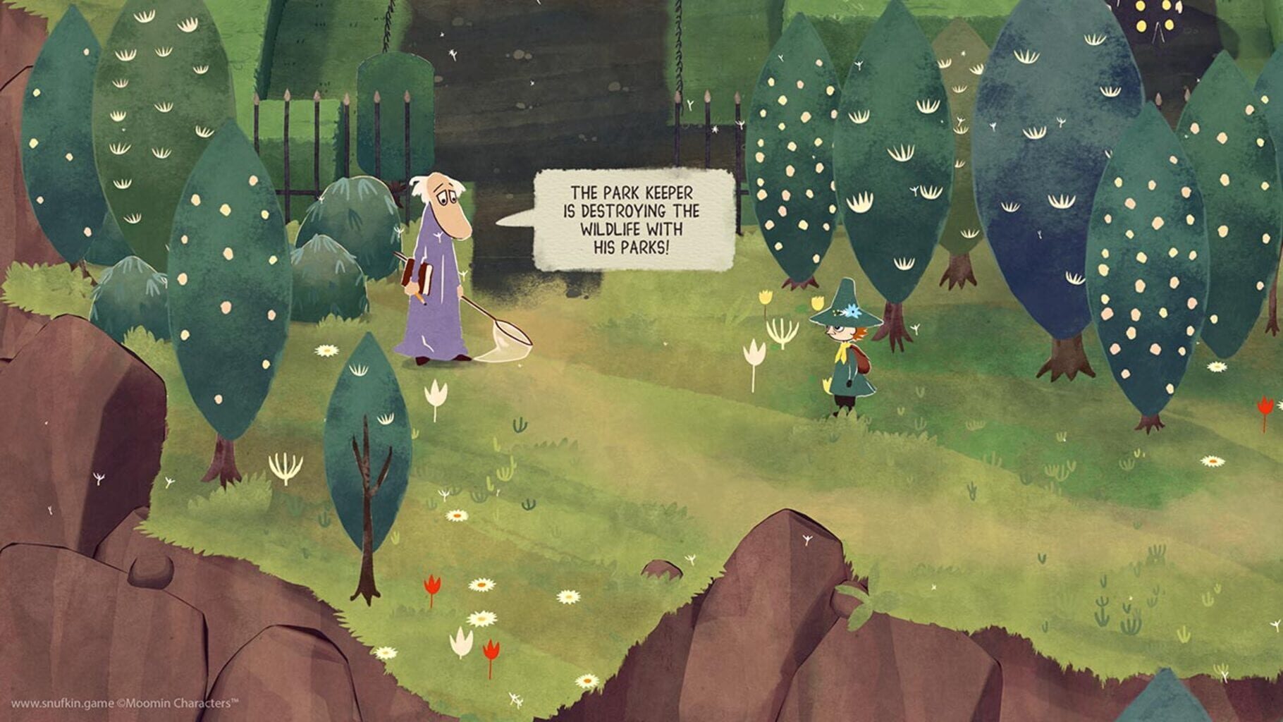 Screenshot for Snufkin: Melody of Moominvalley