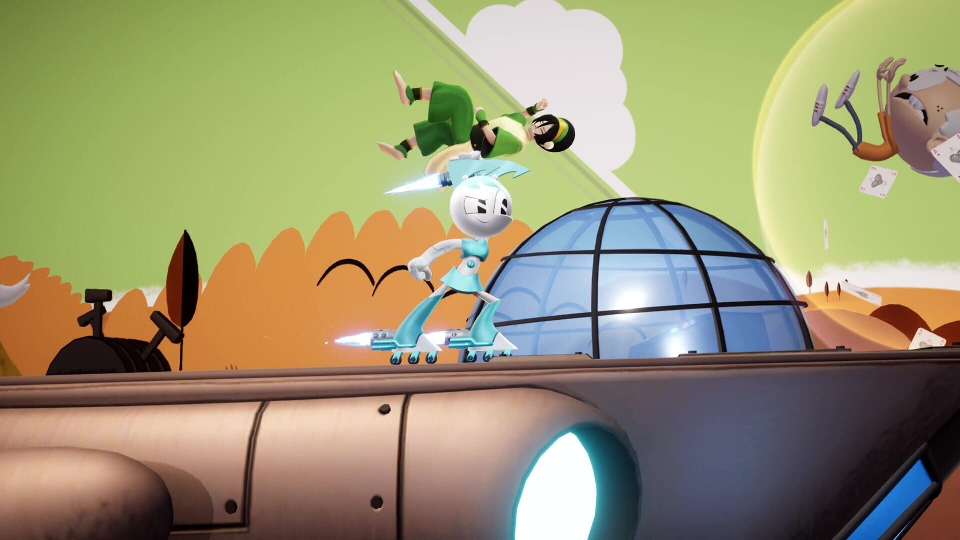 Screenshot for Nickelodeon All-Star Brawl: Jenny